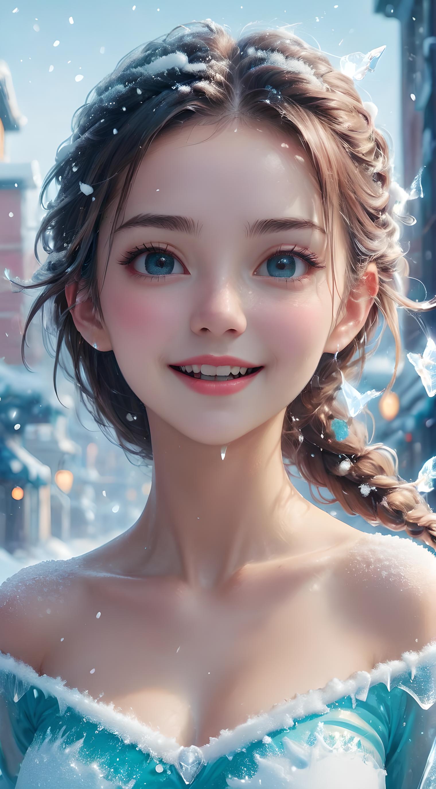 雪美人