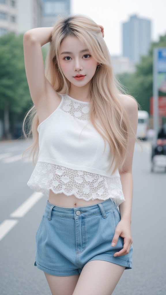 漂亮的女孩