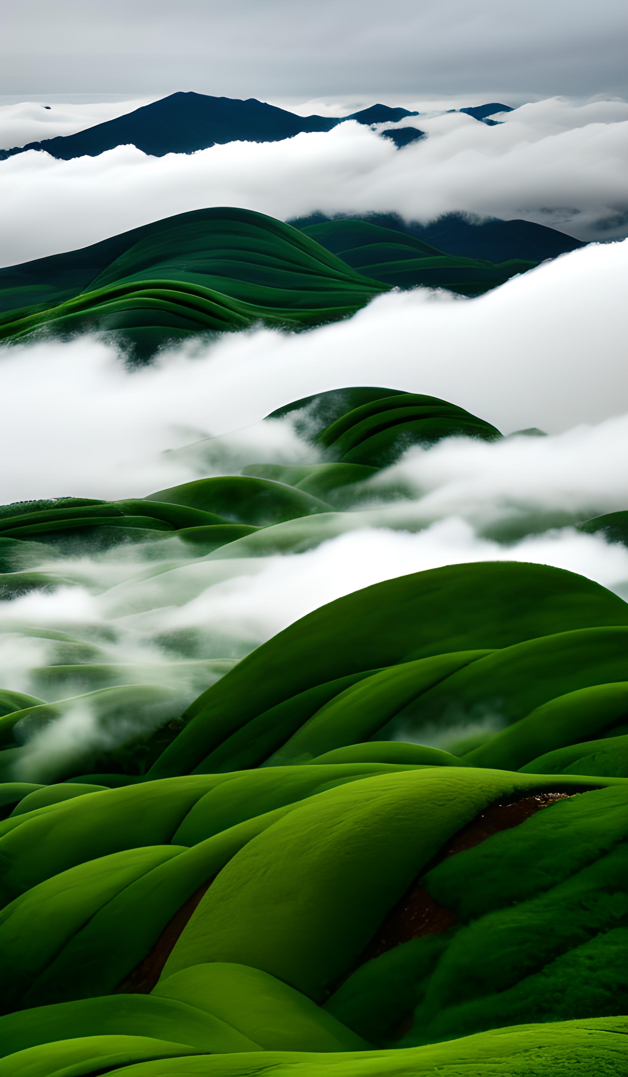 茶山美丽风景