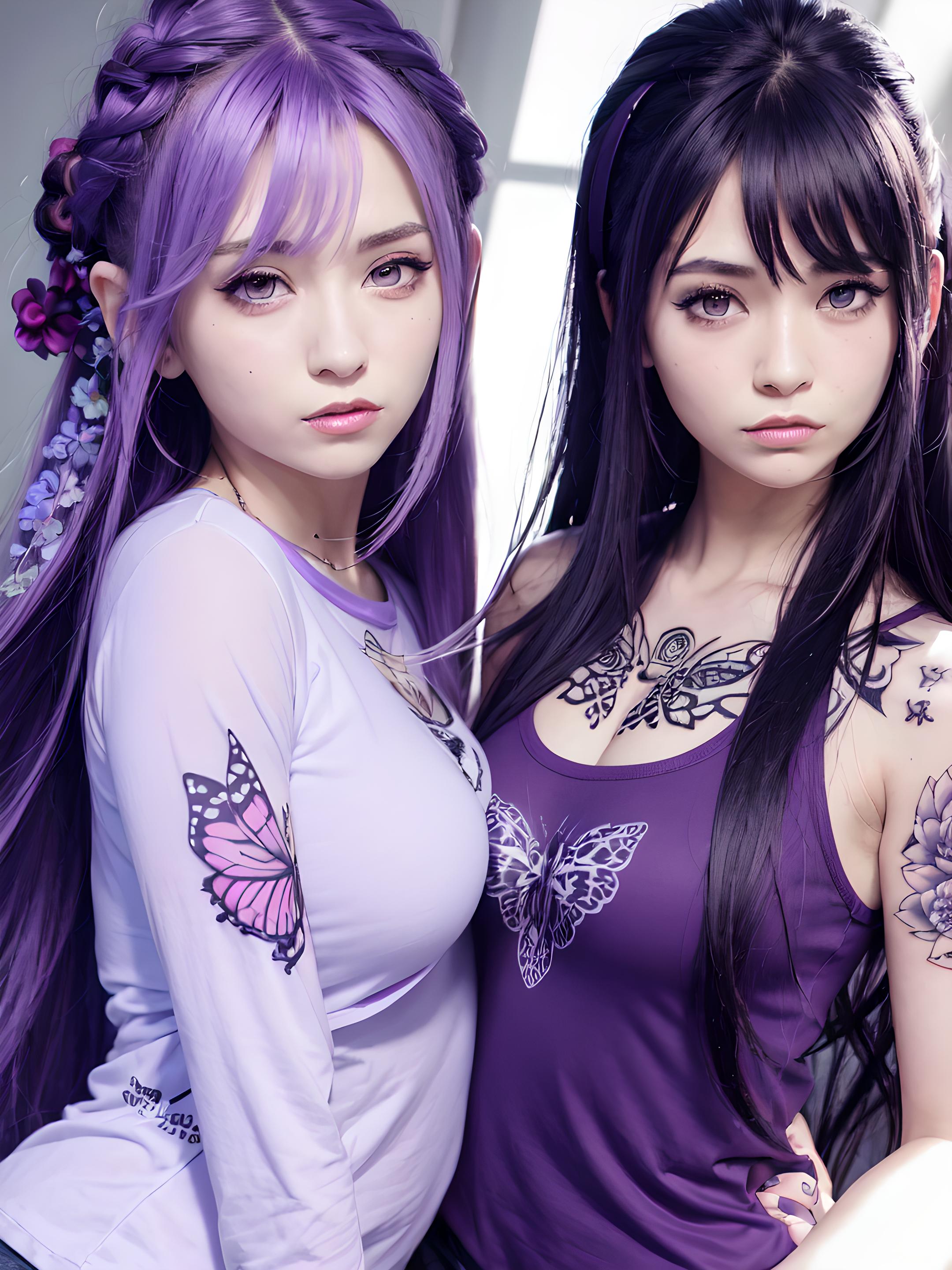 紫色风情