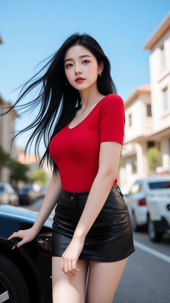 女模特