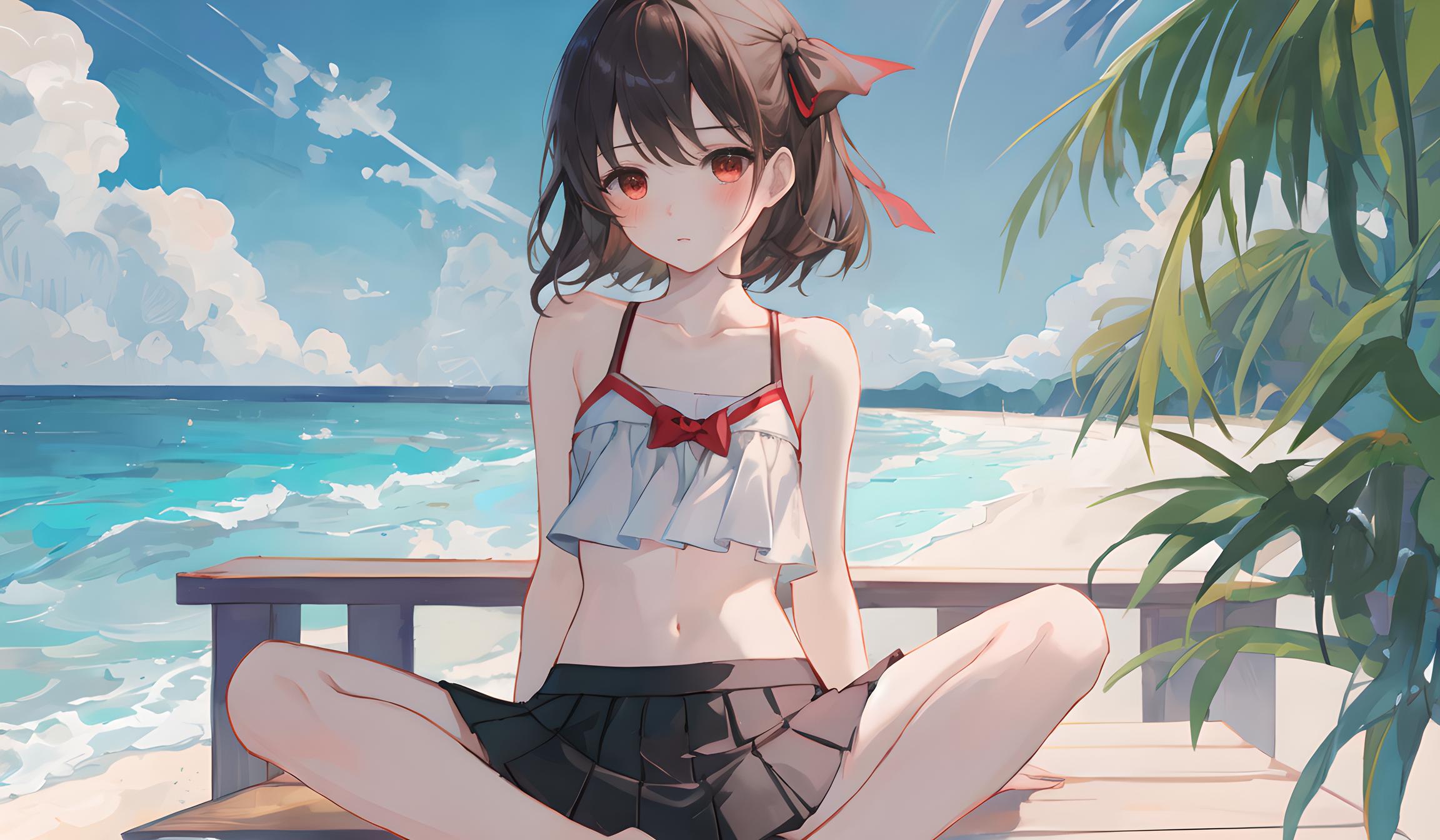 海边