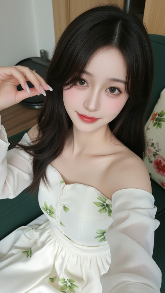 大眼睛美女