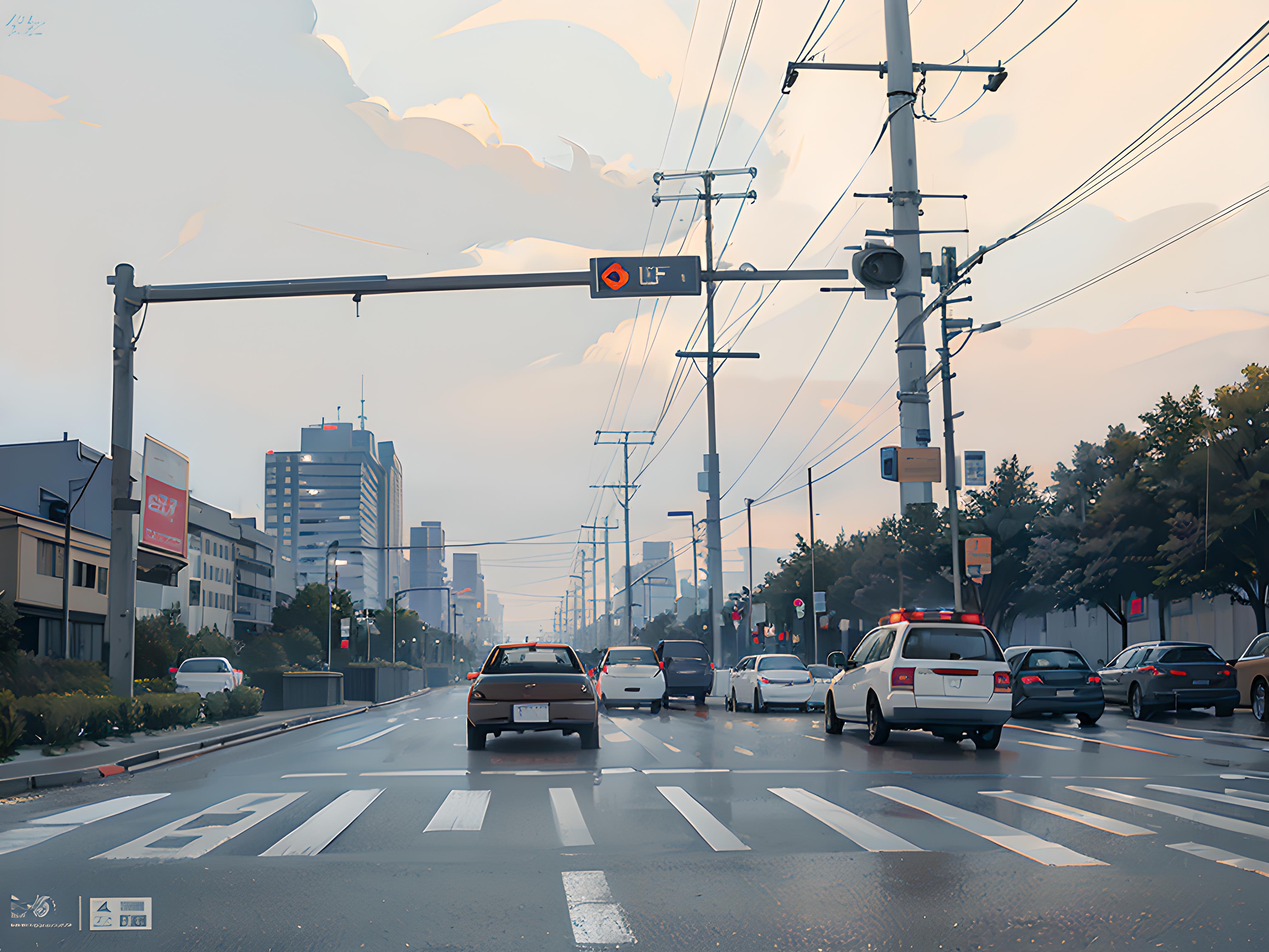 下班的路上