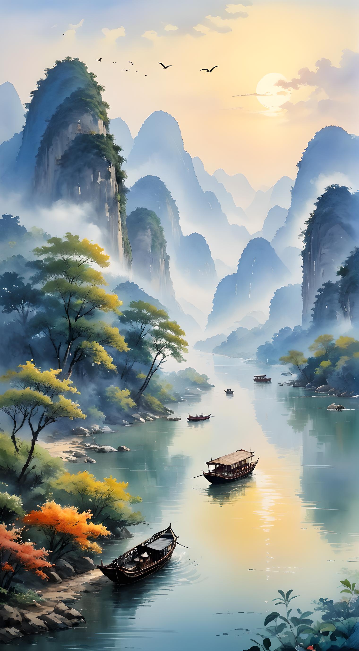 山水