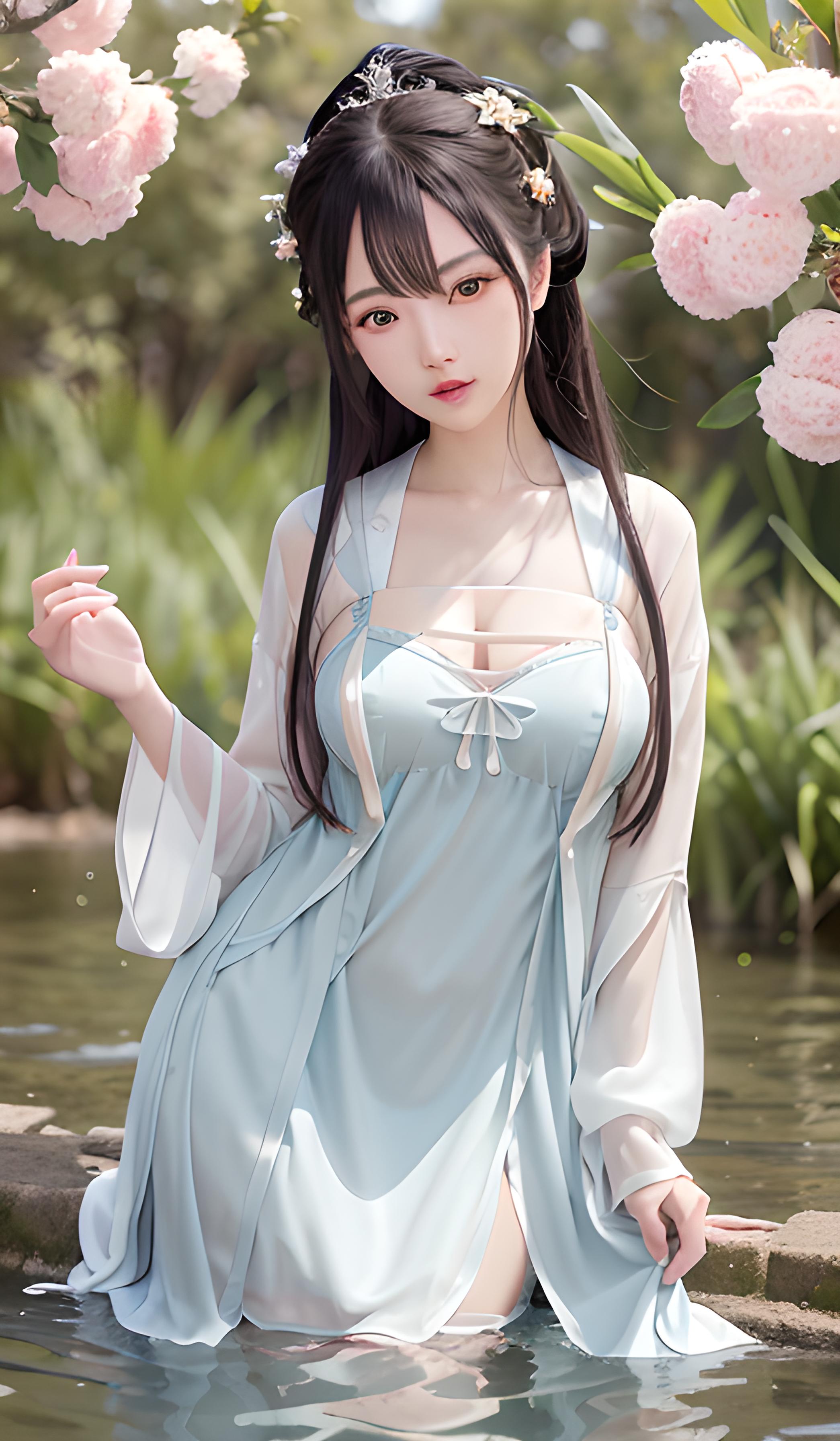 古风美女  古装小姐姐  汉服美女