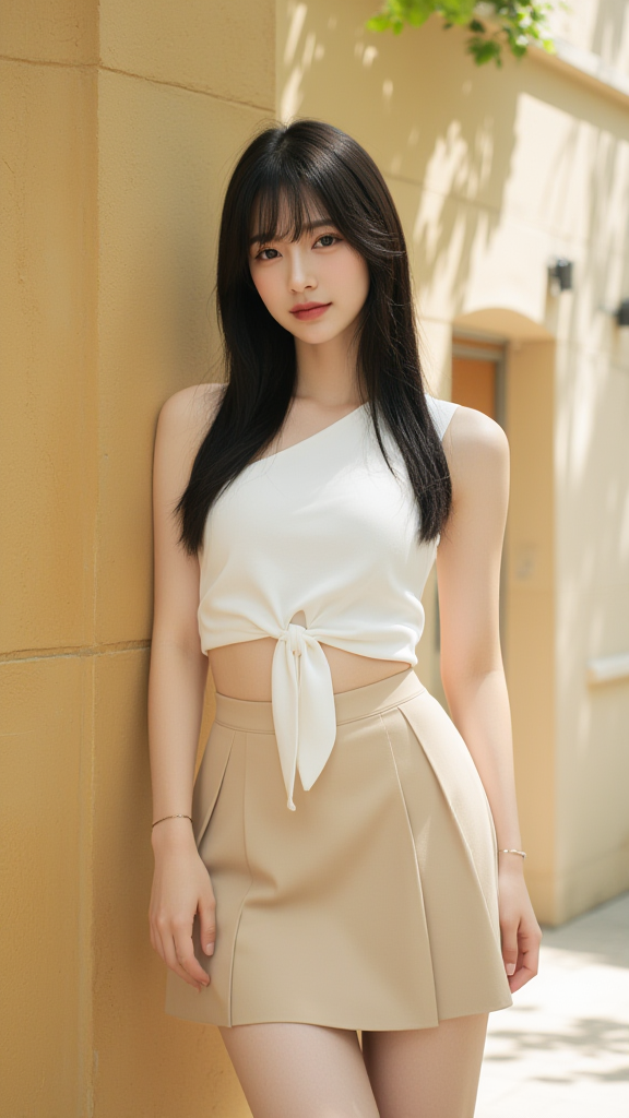 露肩女孩