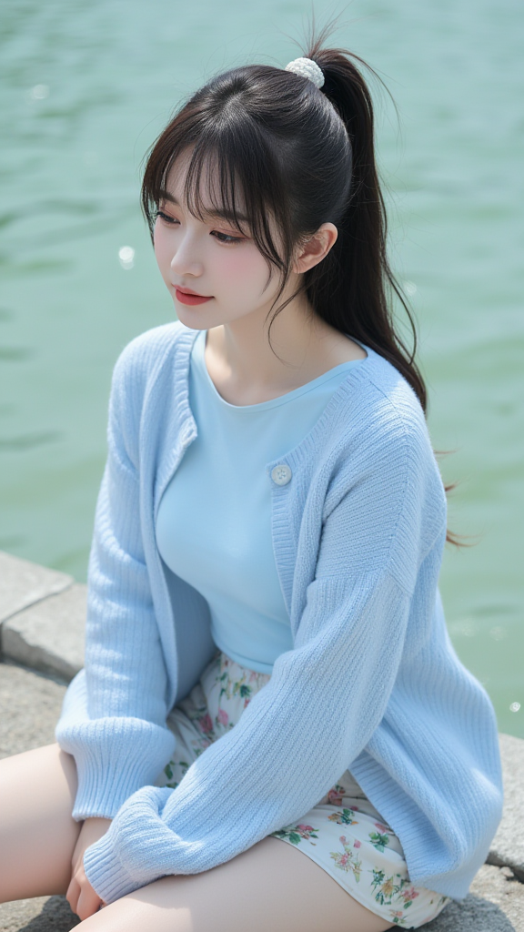 高马尾女孩