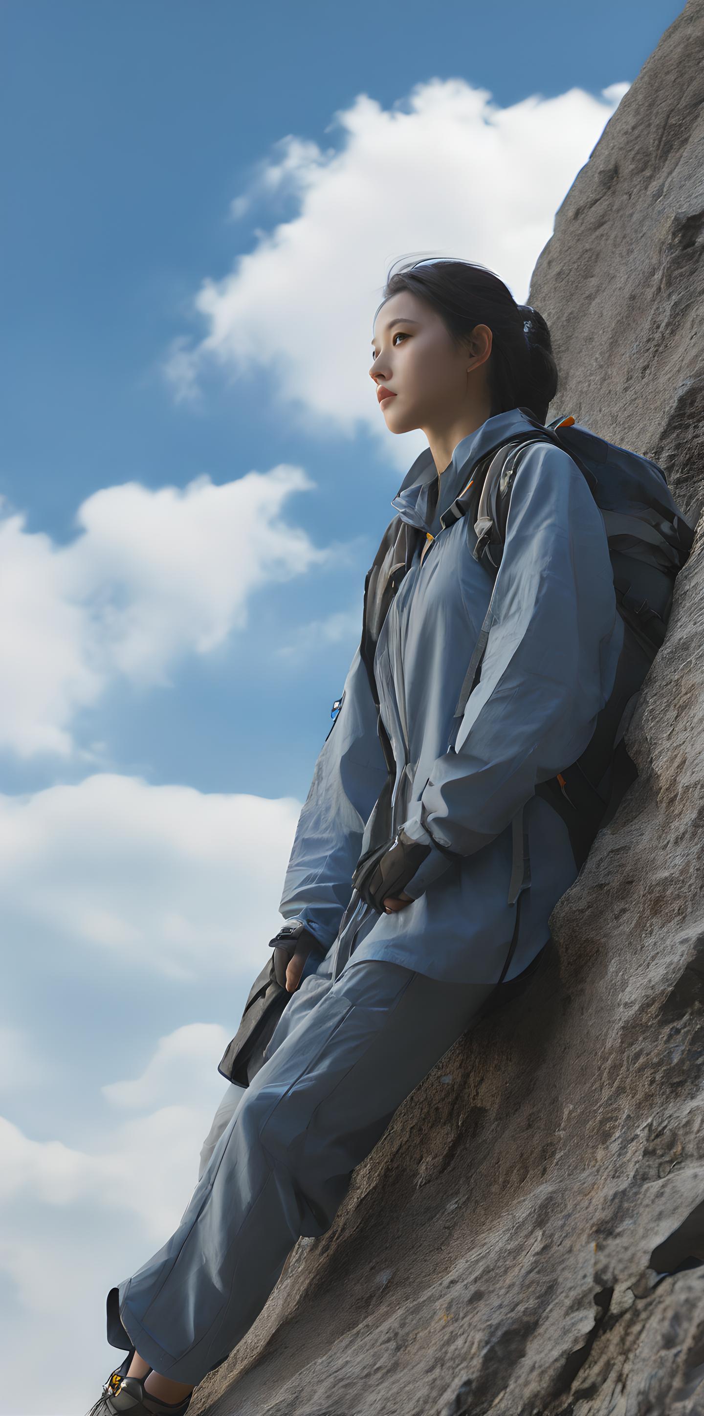 登山少女