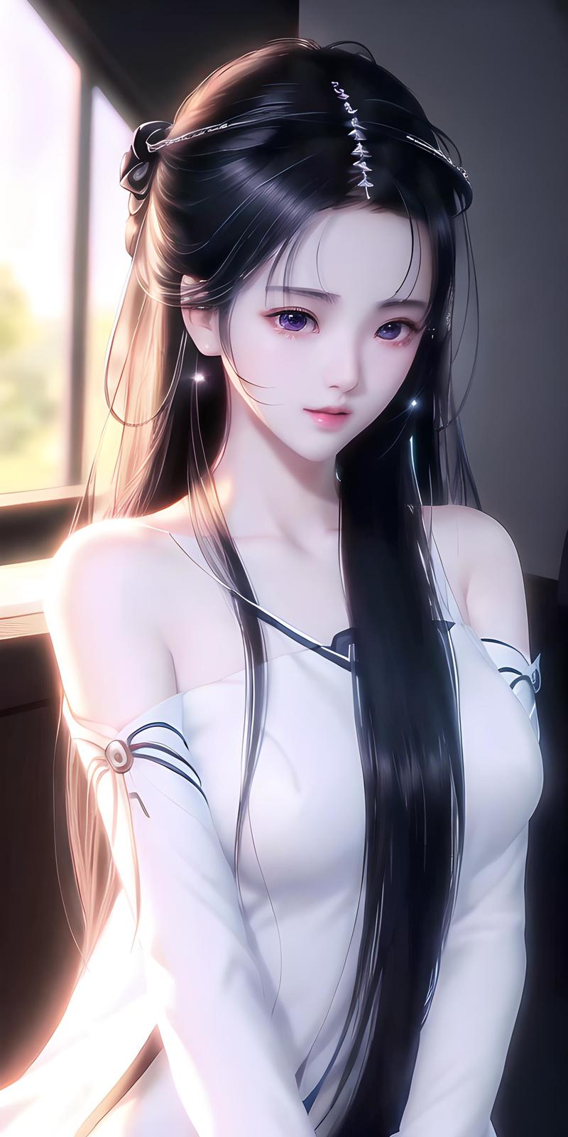 美少女融合模型☞【亚洲脸女-12】 | 无界AI image