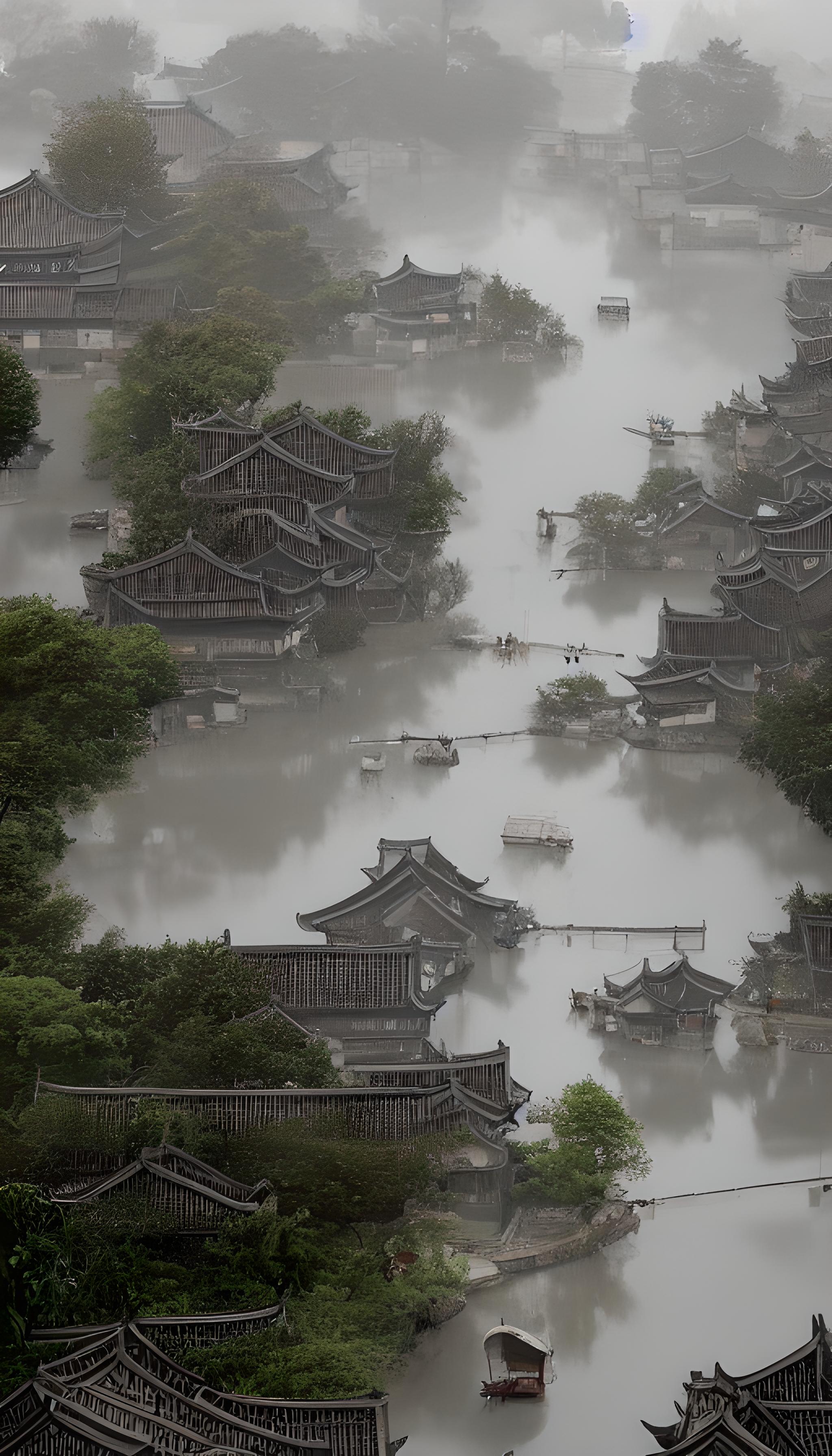 烟雨江南