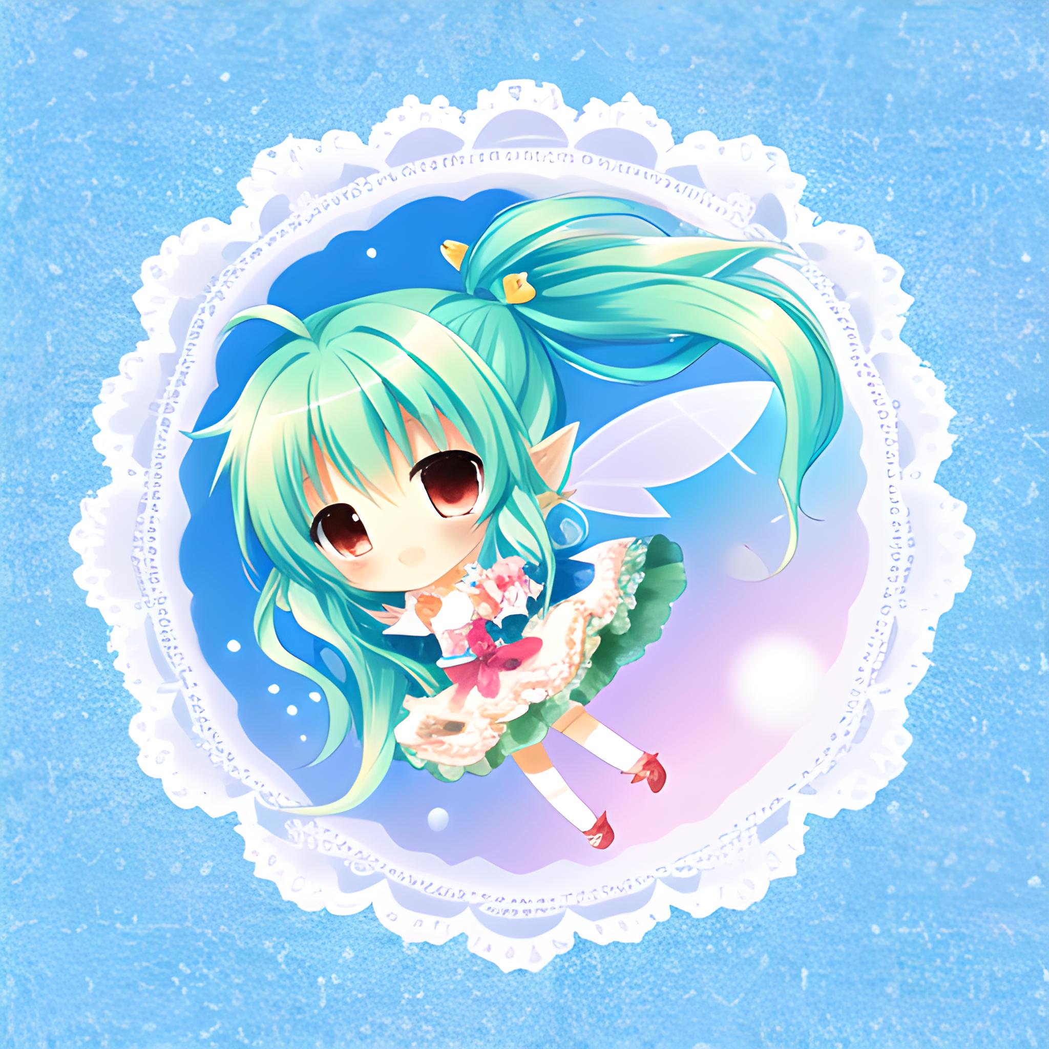 Cute adorable chibi 