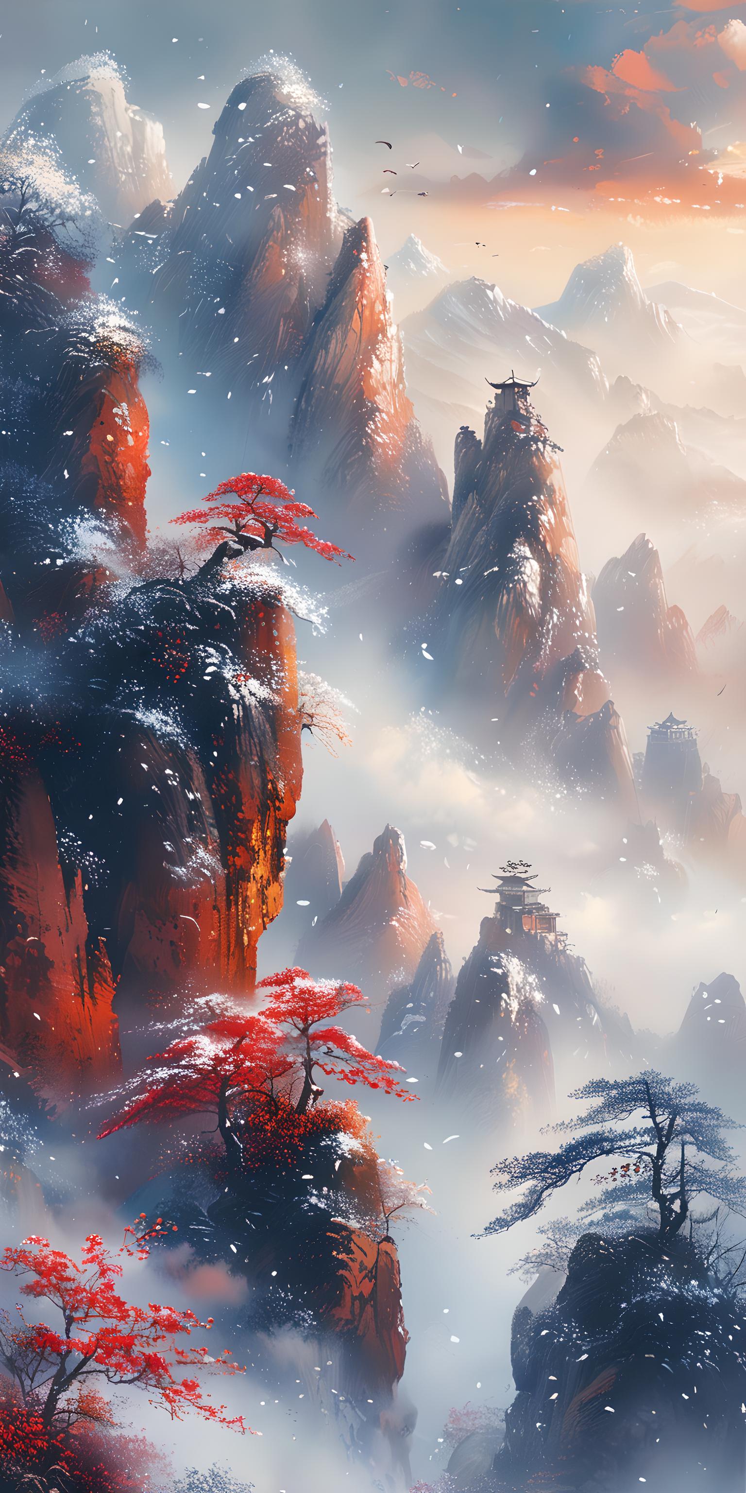 雪山