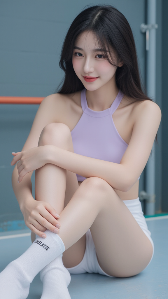 丸子头女孩