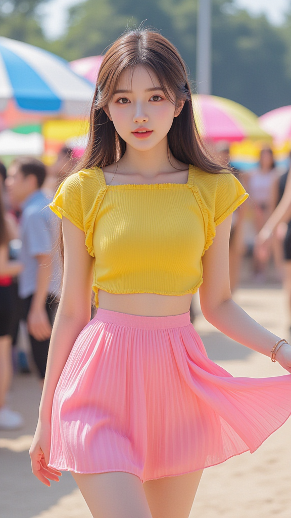 街拍美女