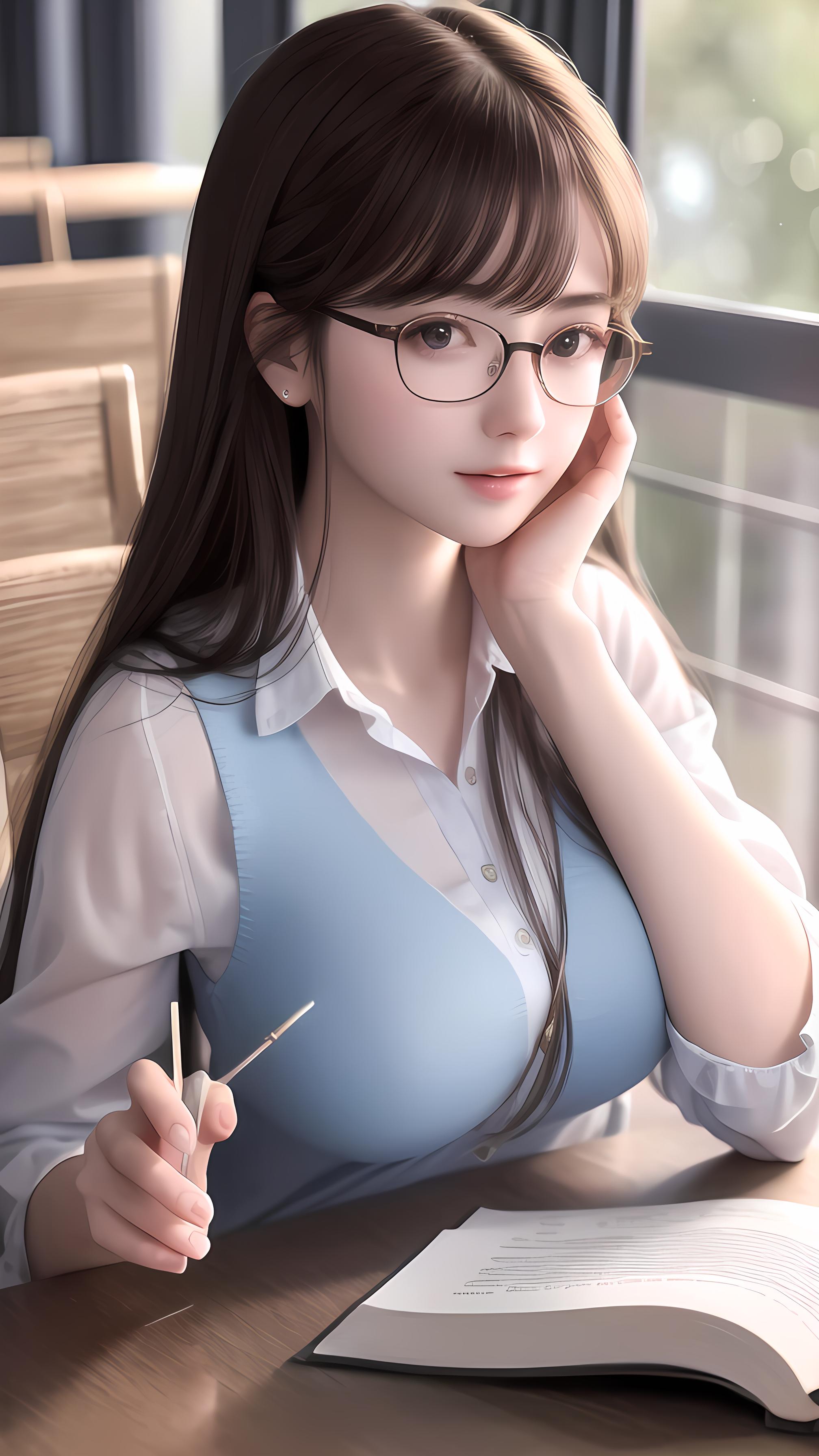 清纯学生美女