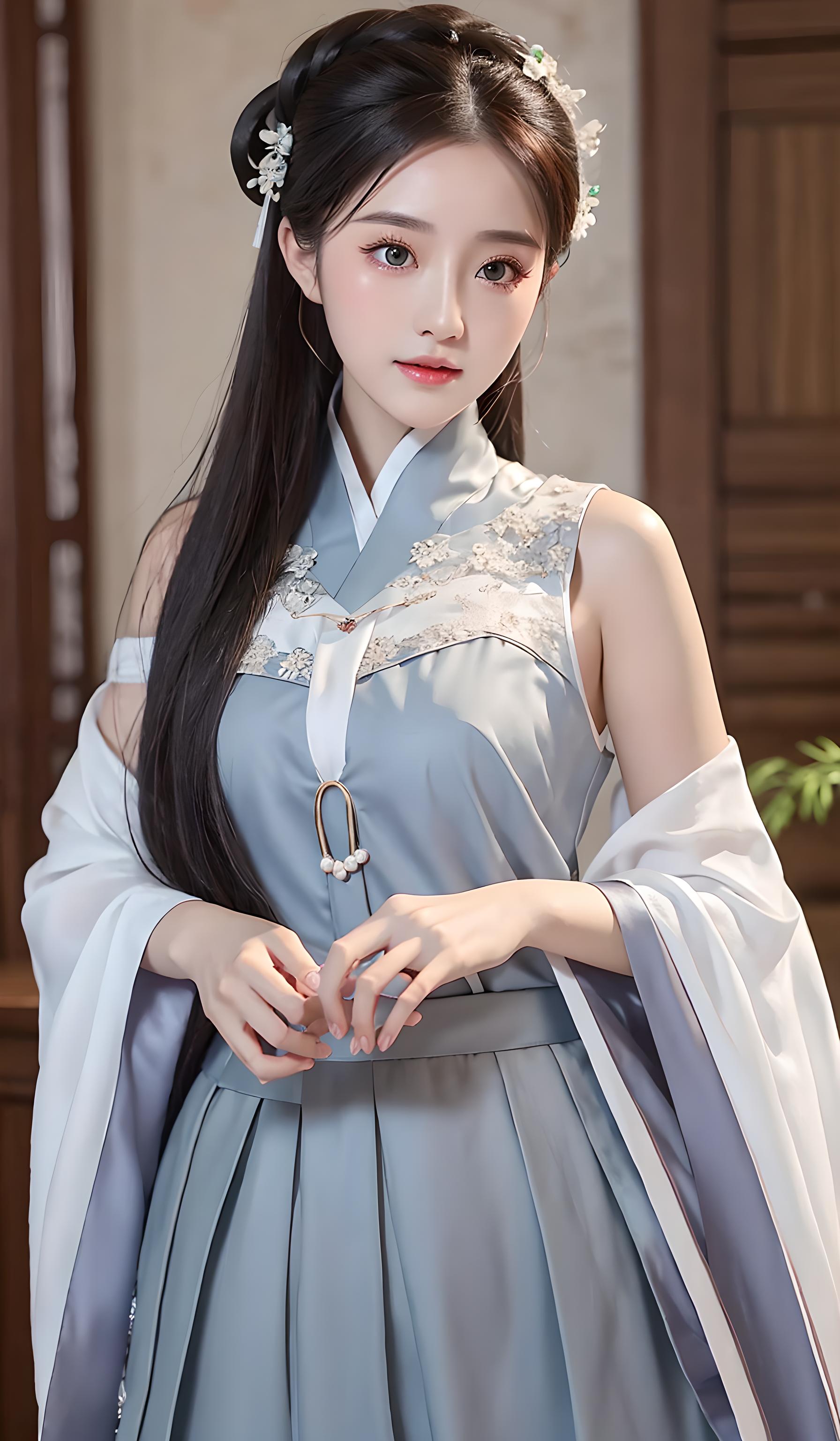 古风，汉服，美女