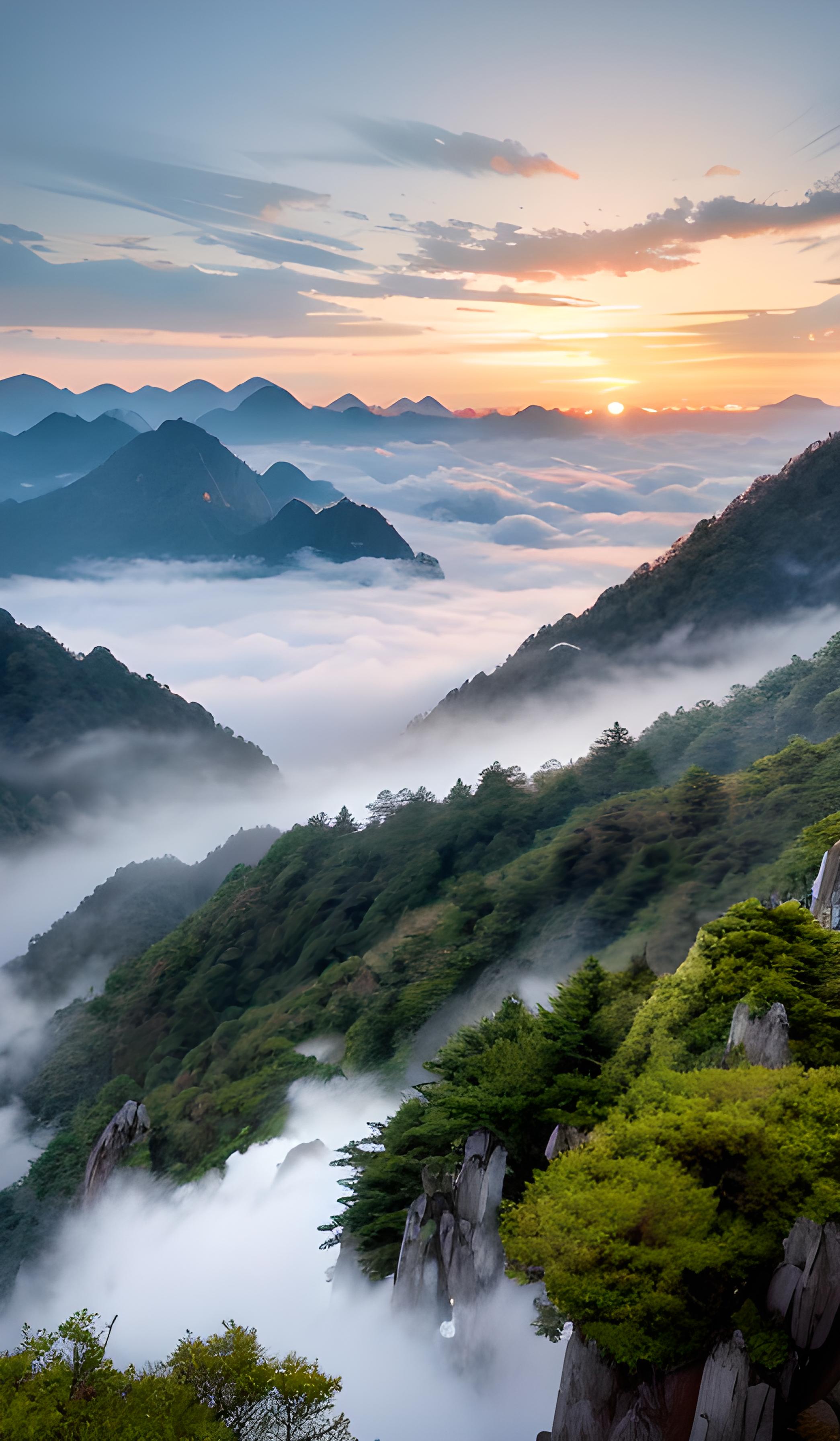 黄山云海