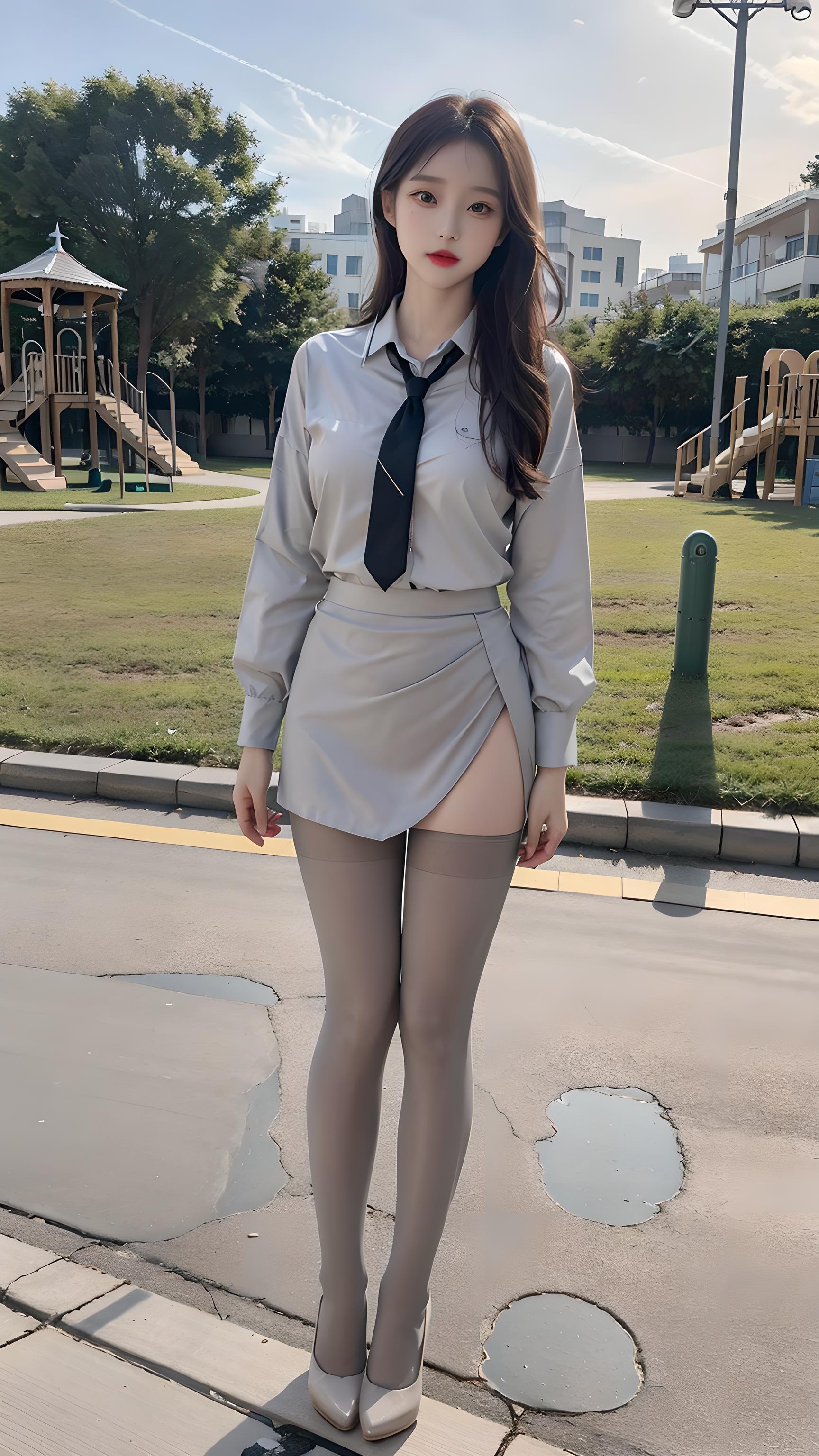 美女大学生老师