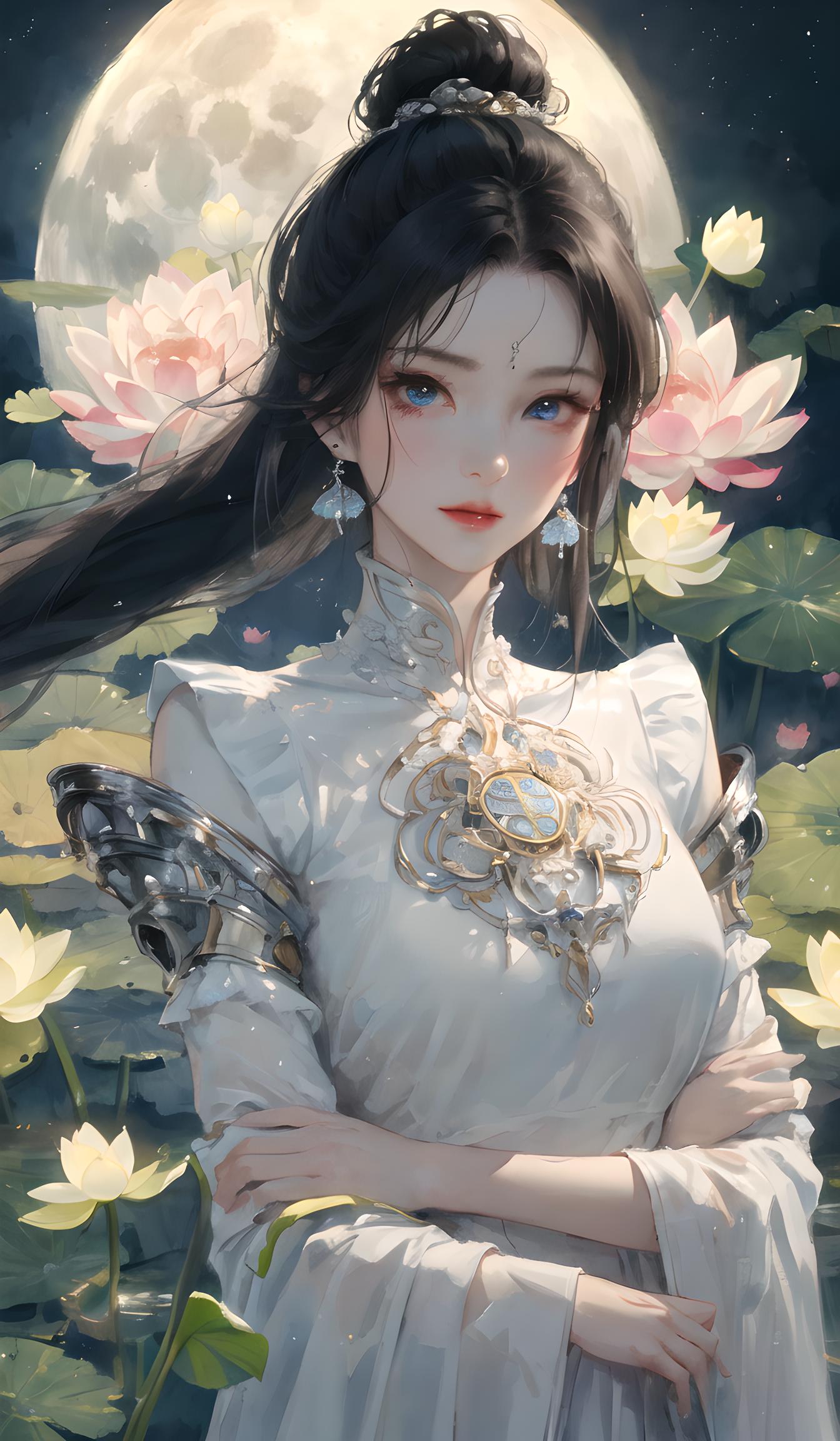 莲花少女