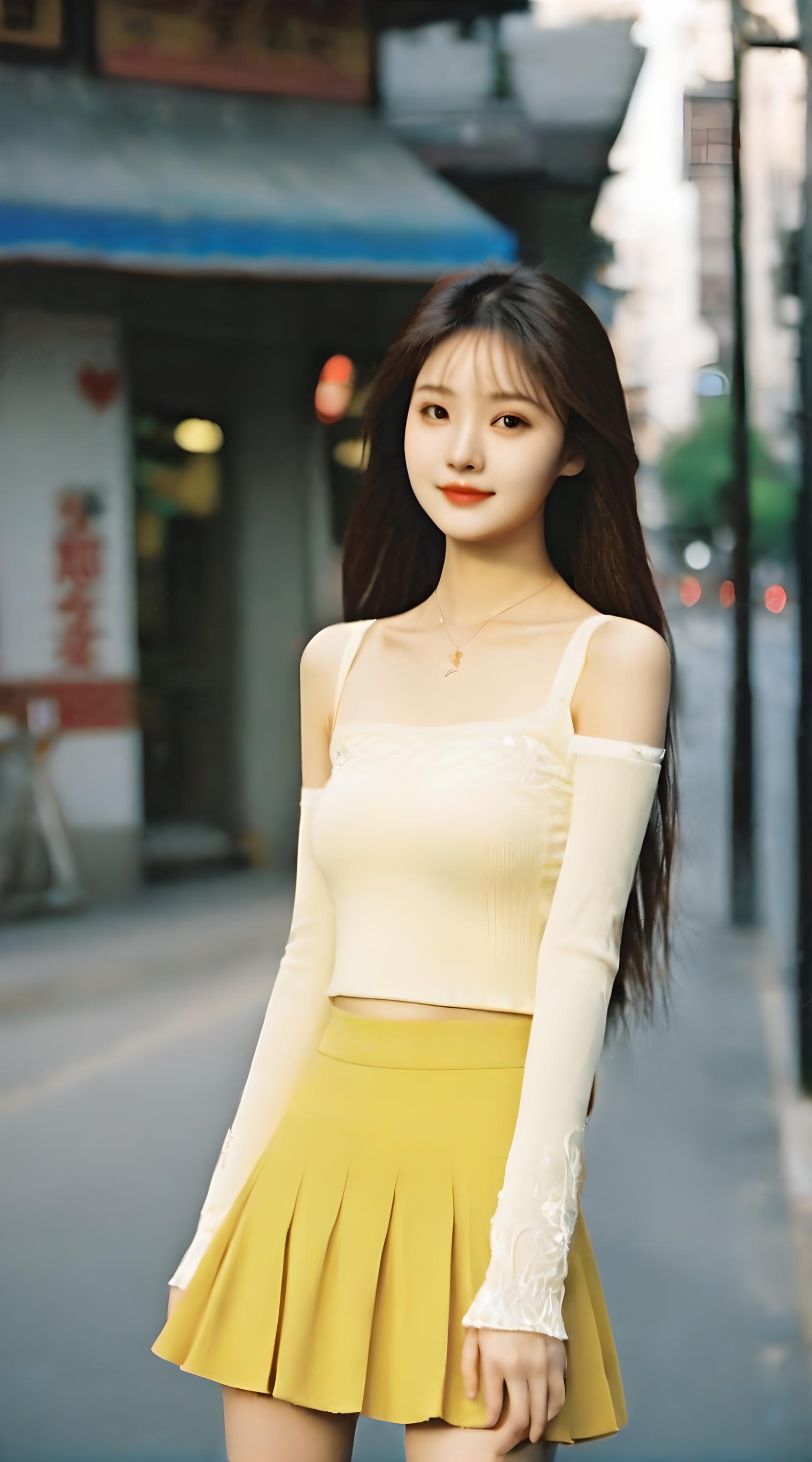 时尚街拍美女