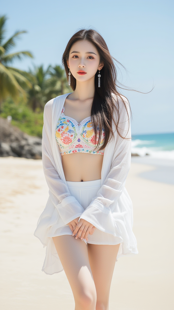 沙滩美人