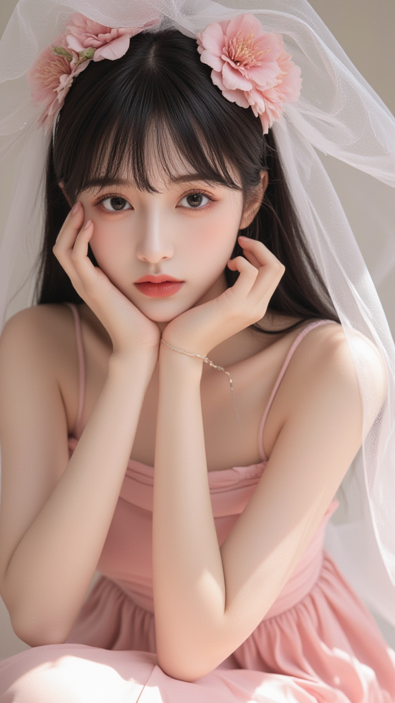 大眼睛美女