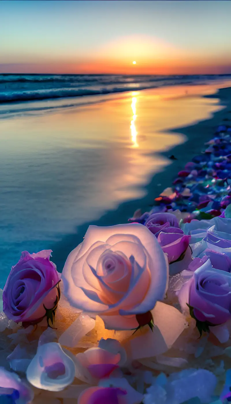 浪漫海滩
