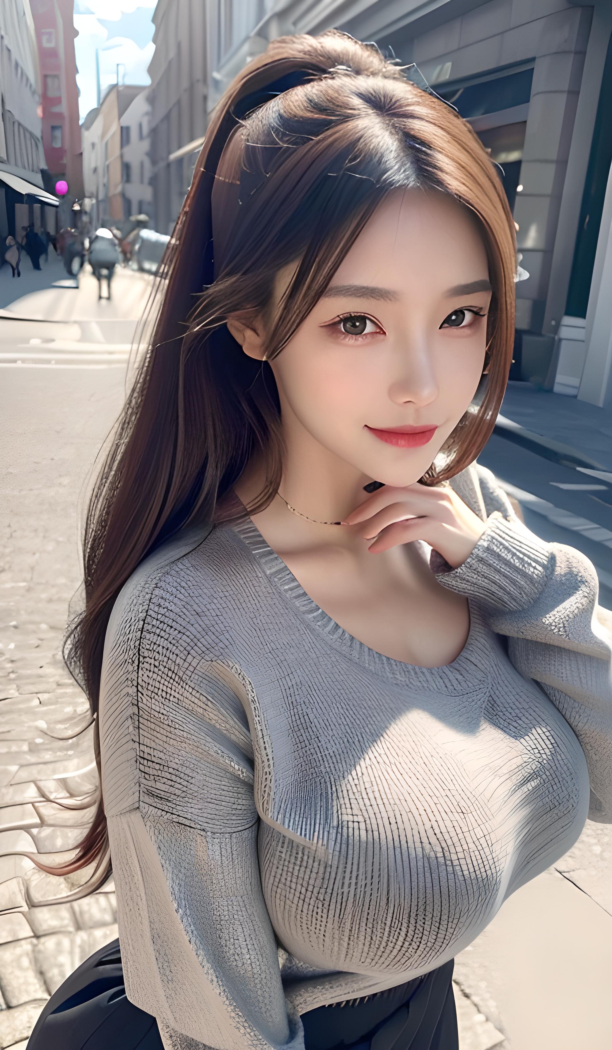 美女大，