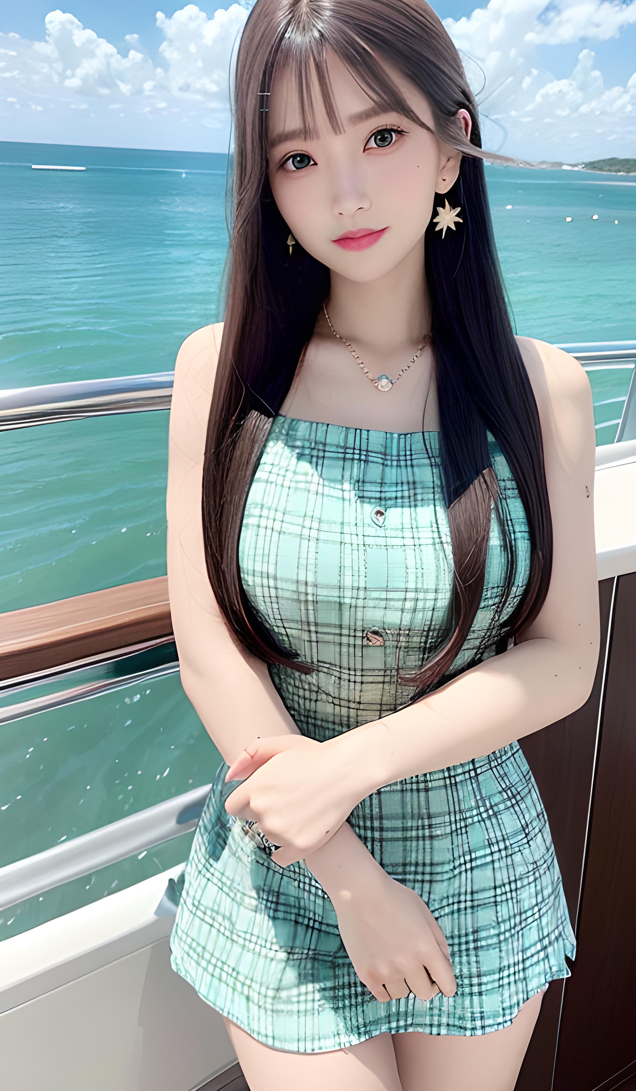 海上美女