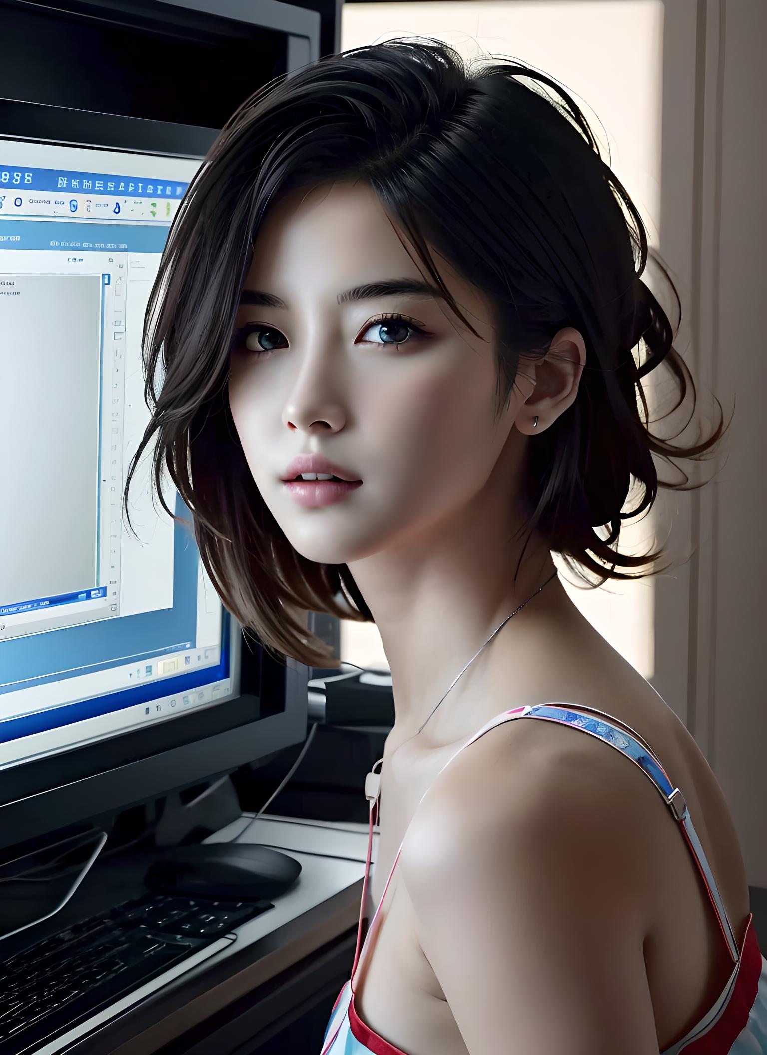 网瘾少女