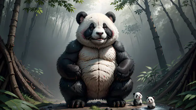 魔兽系列的大熊猫