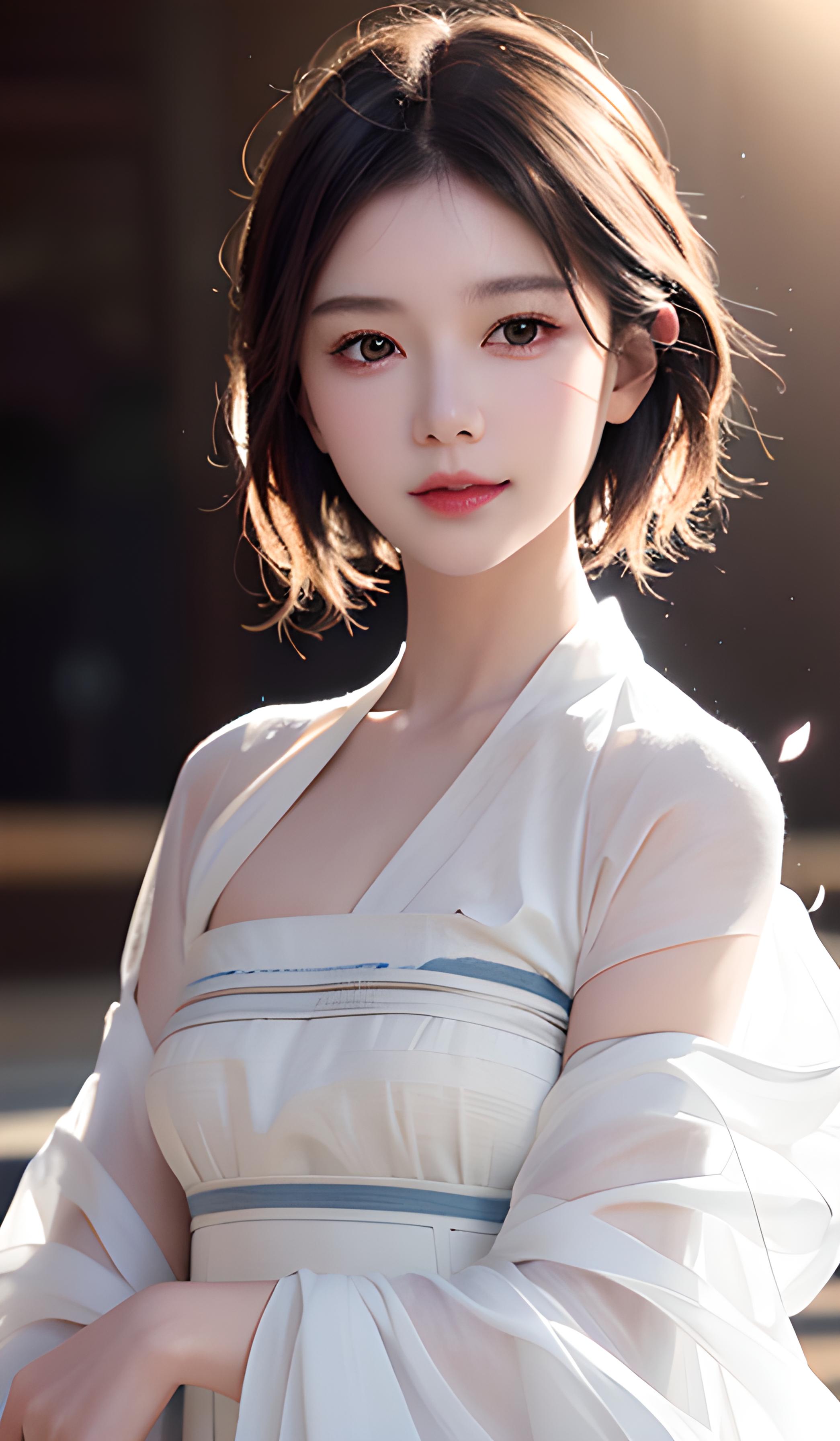 汉服唯美少女