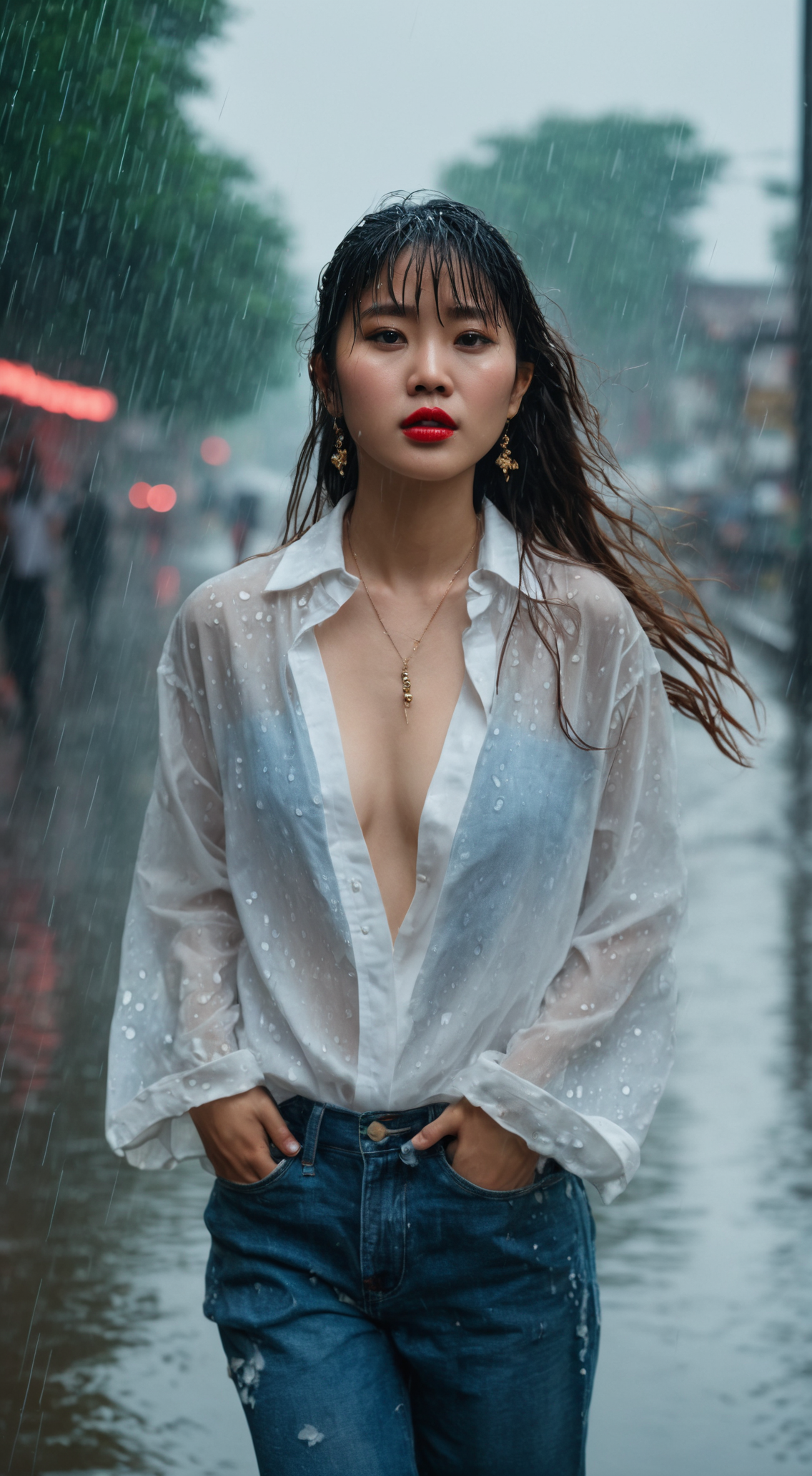 淋雨的快乐