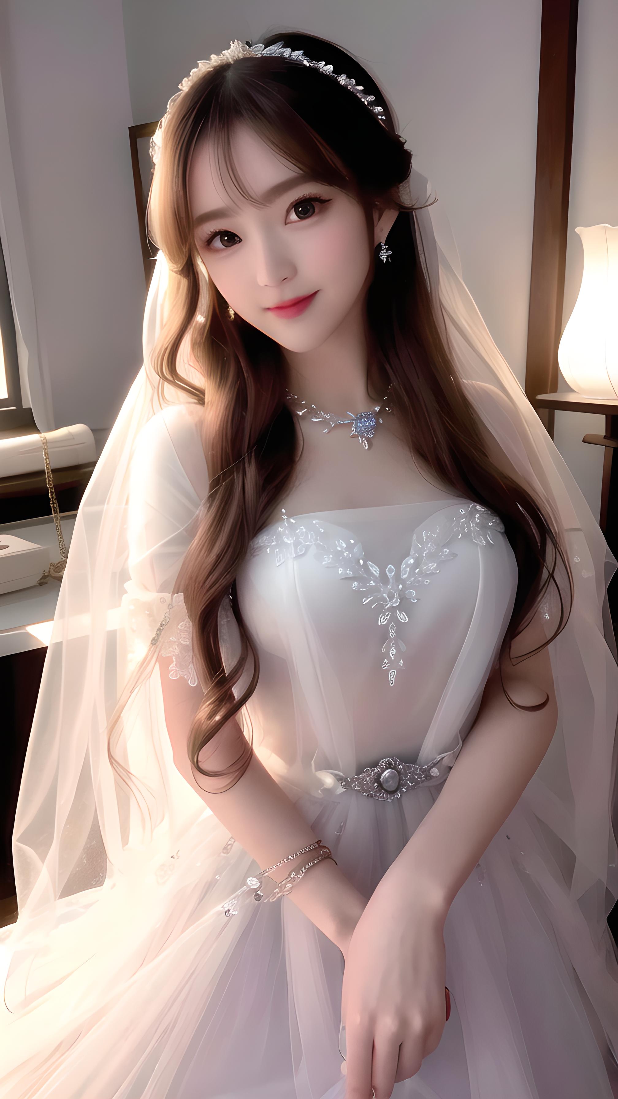 婚纱美女