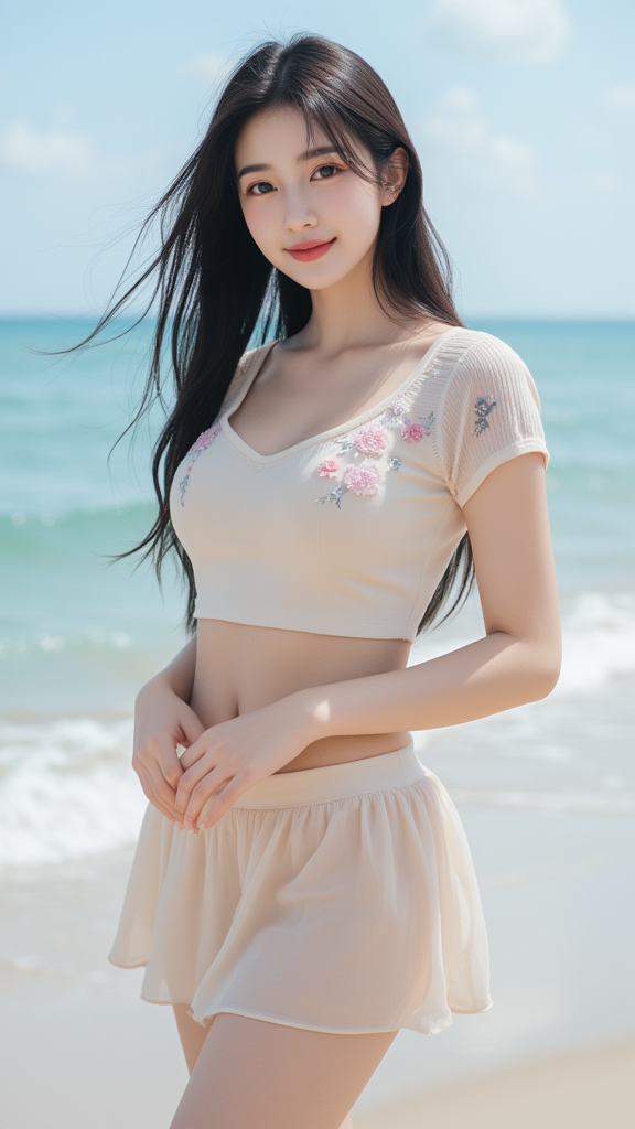 海边女孩