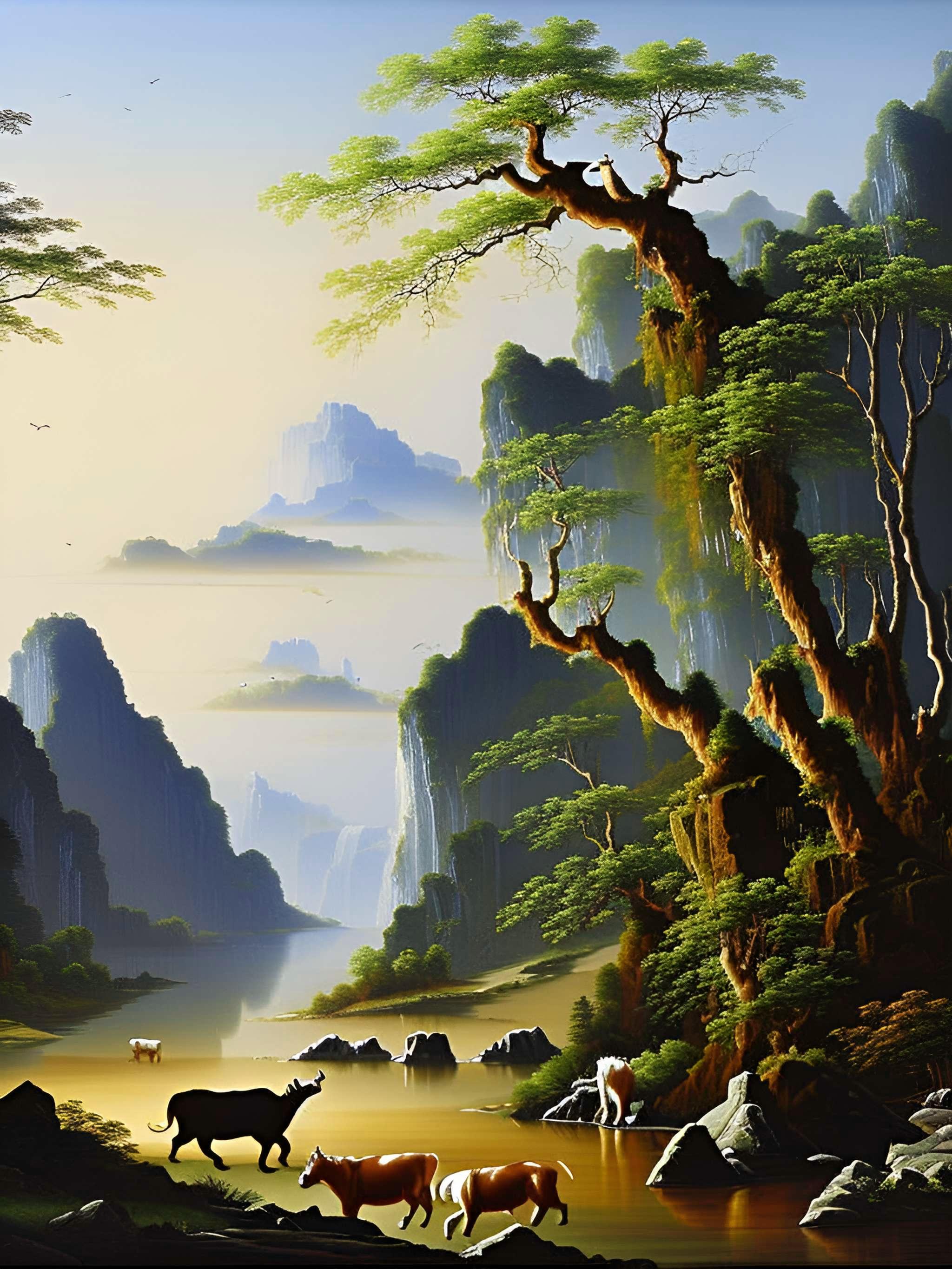 山水风景