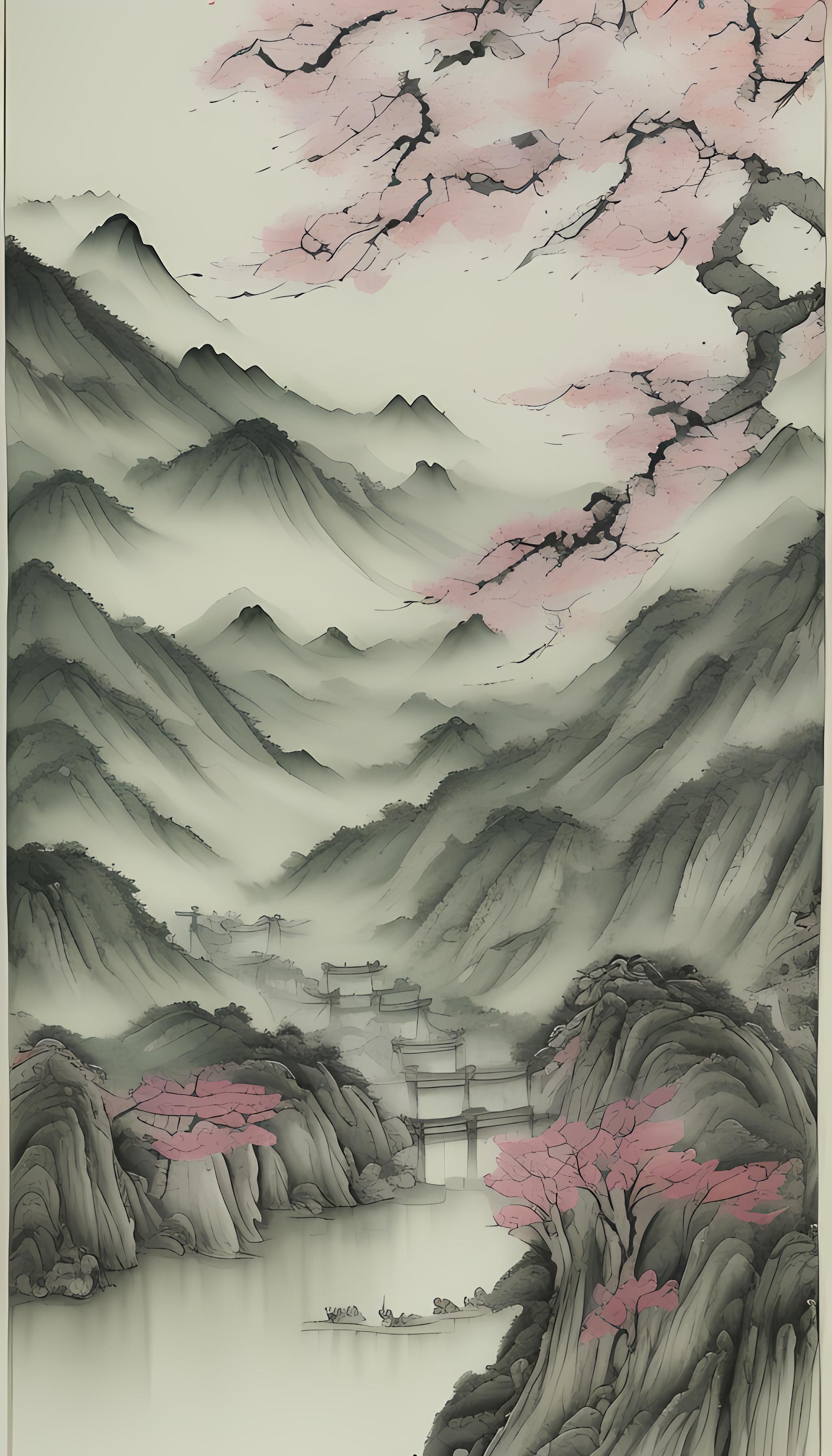 山水画