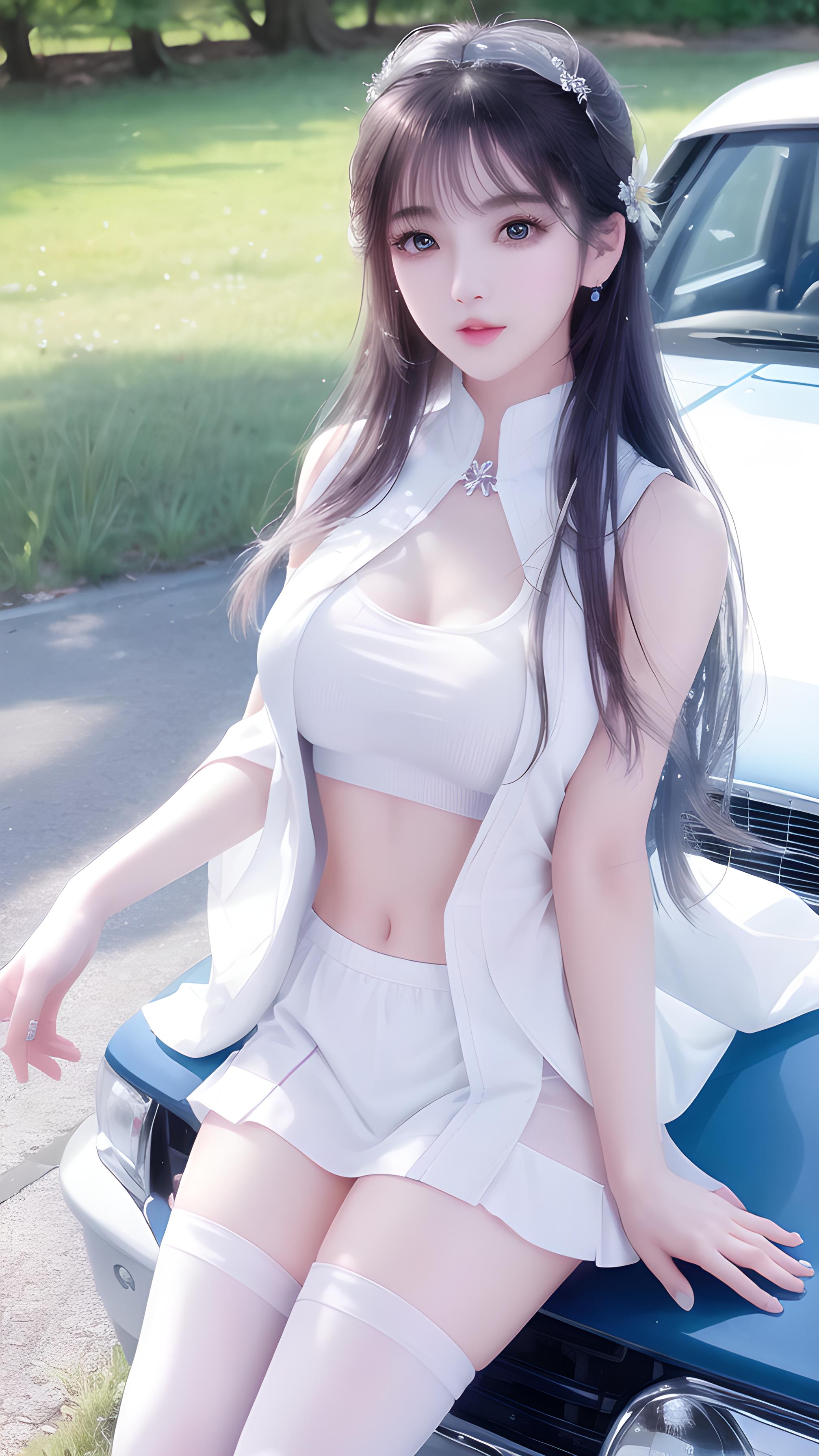 白丝少女