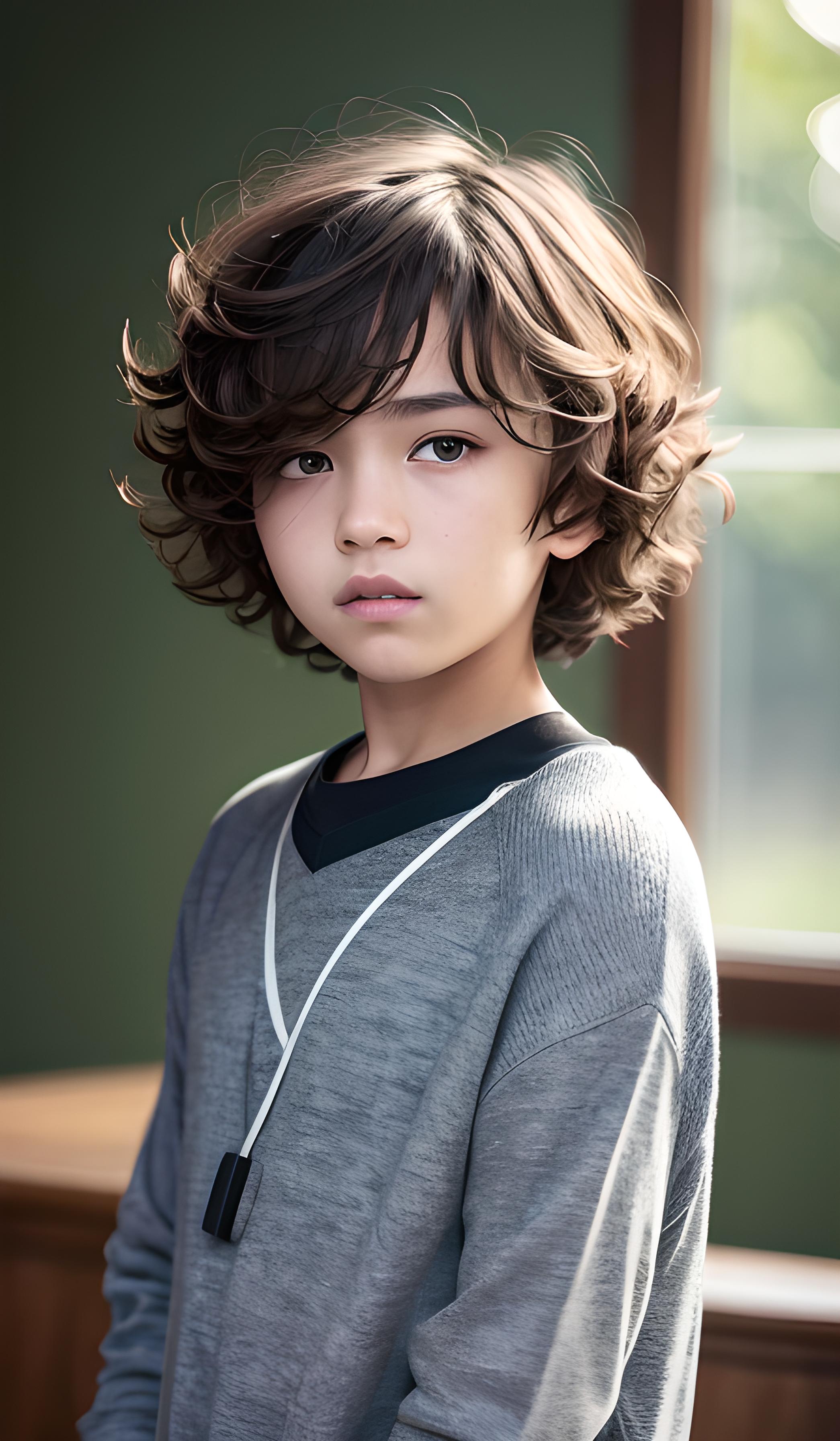 男孩