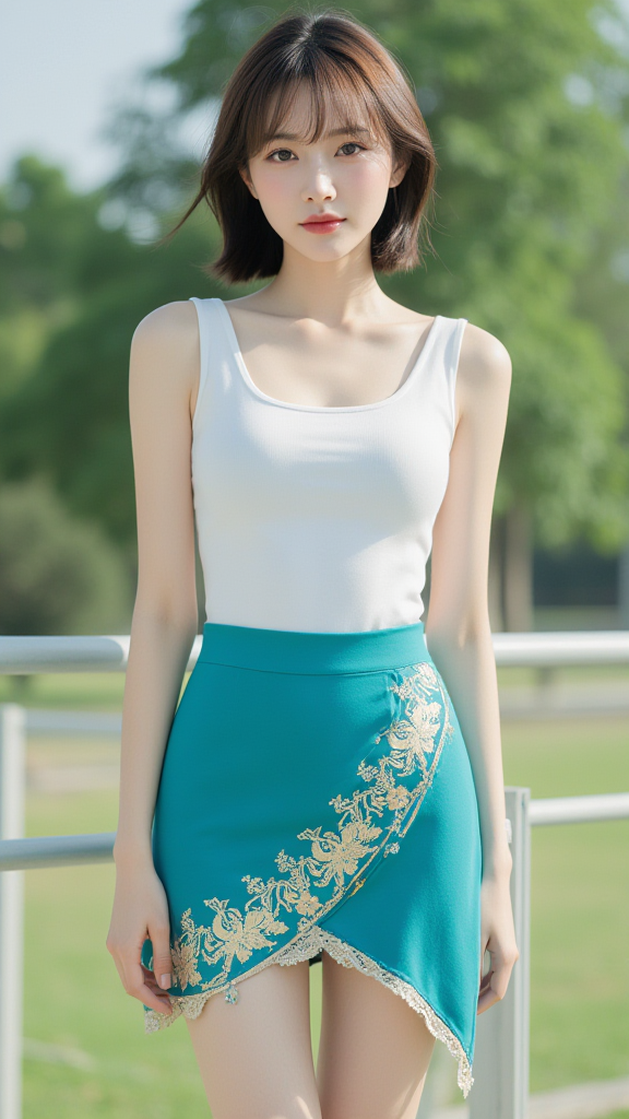 短发女孩