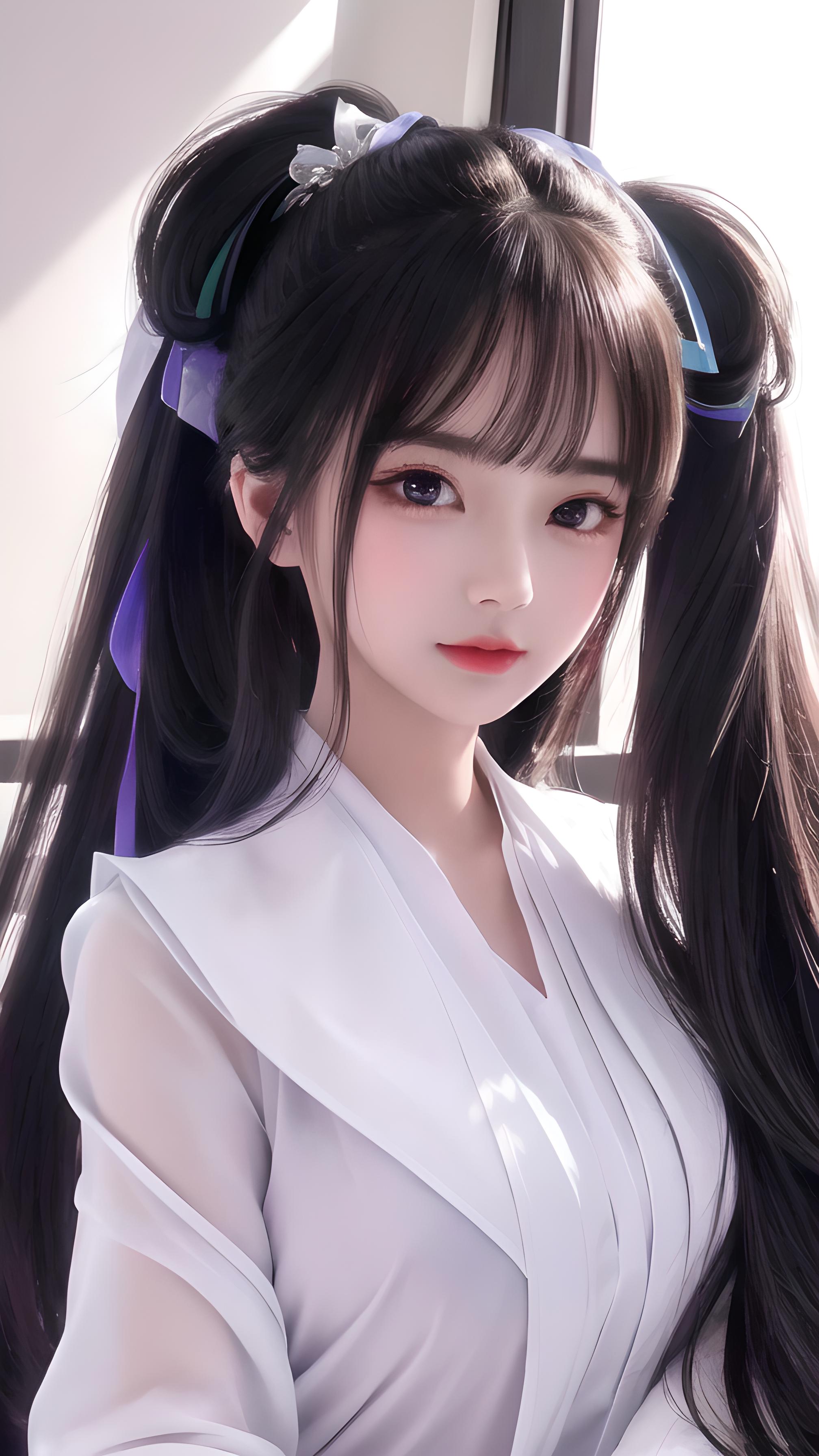 白衣少女