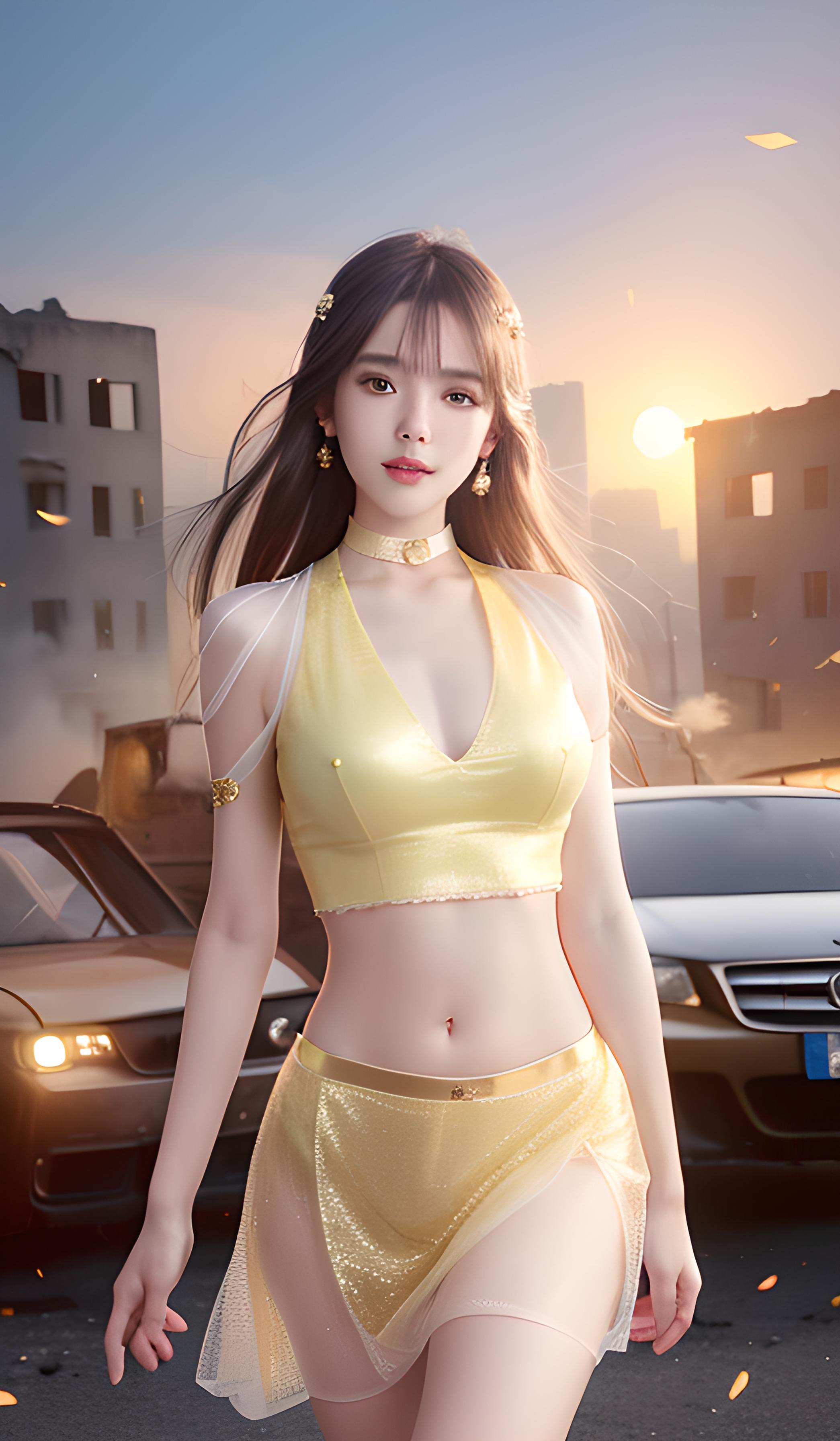 美女
