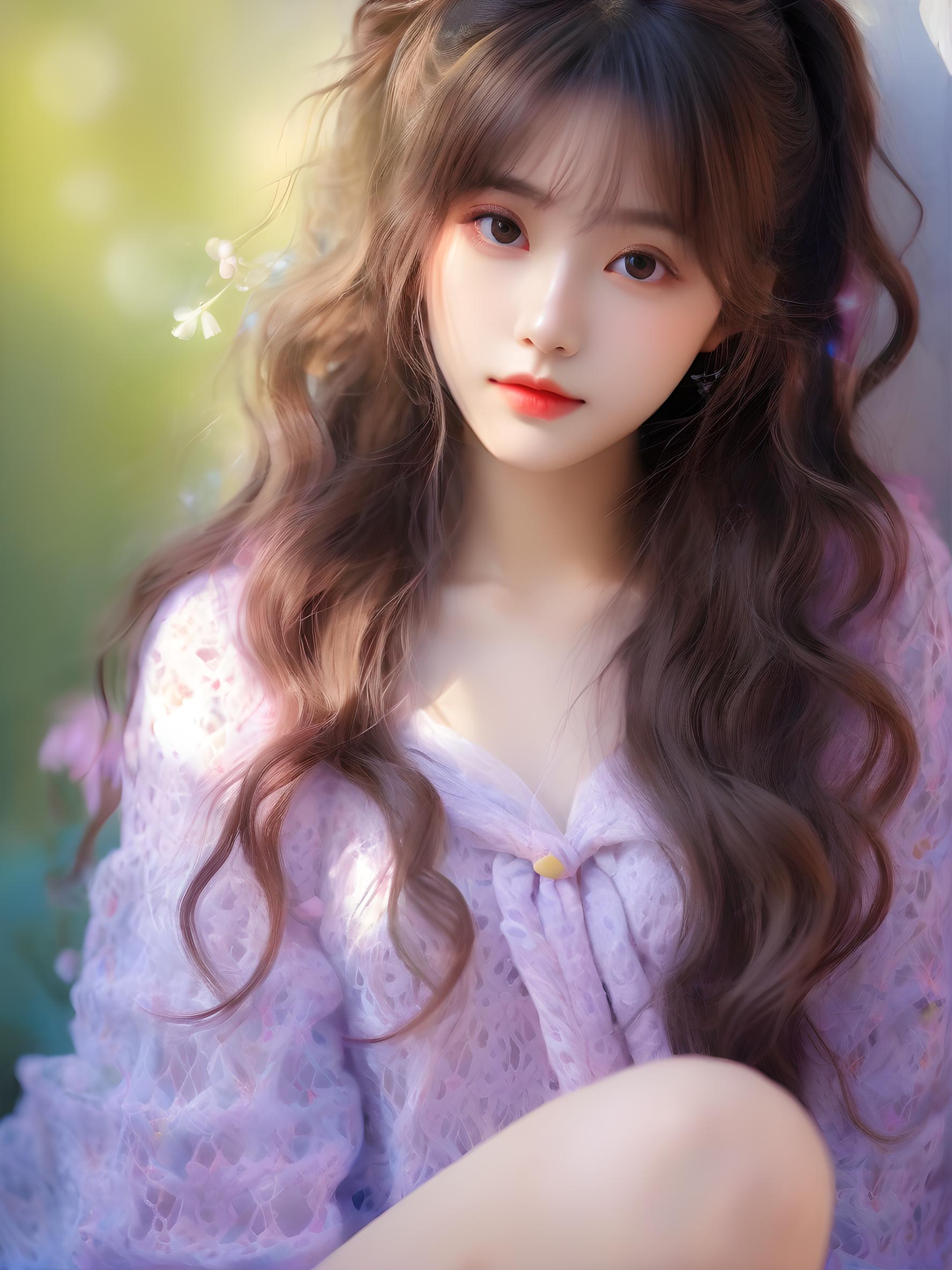 甜美女孩