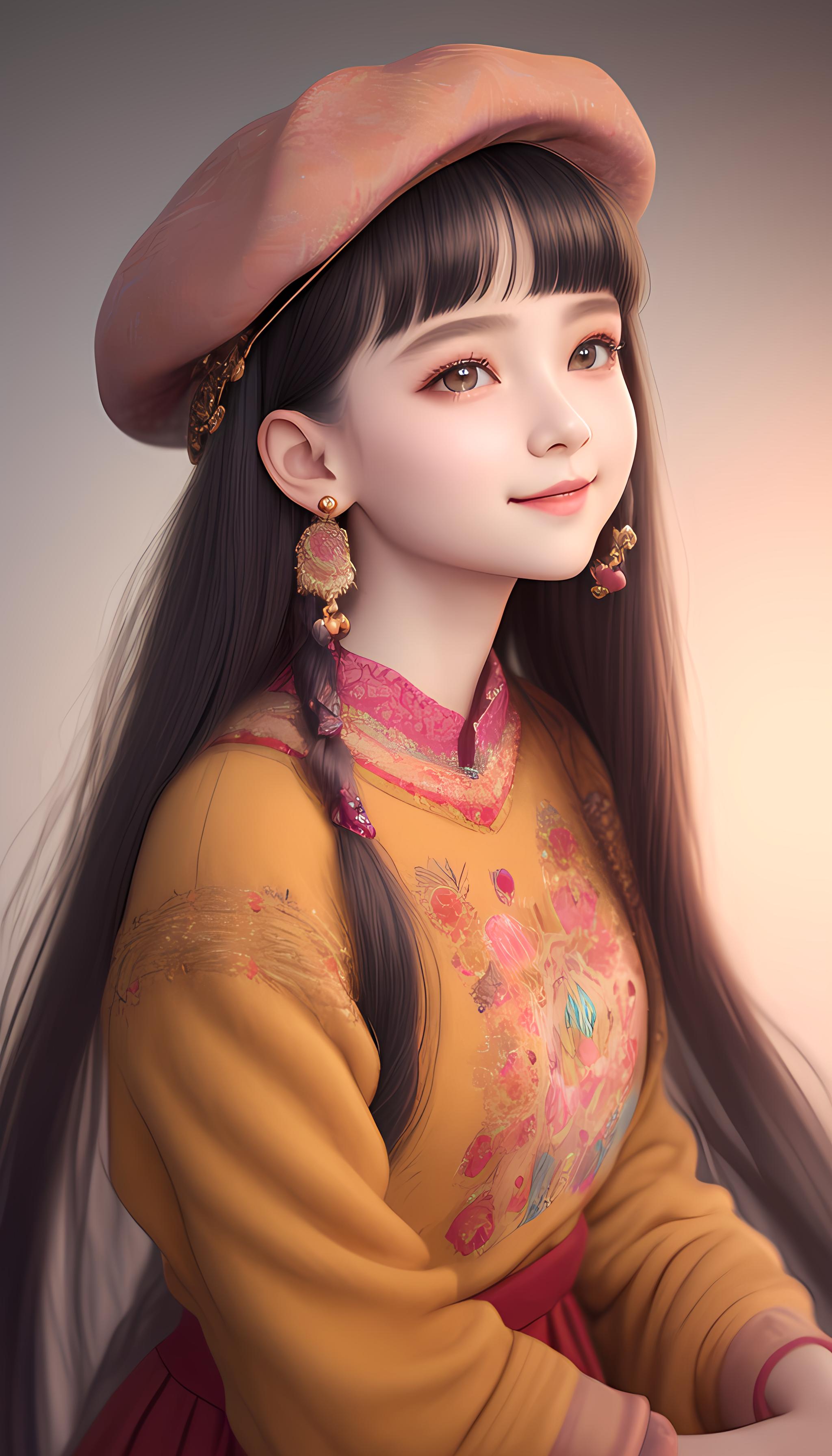 可爱少女