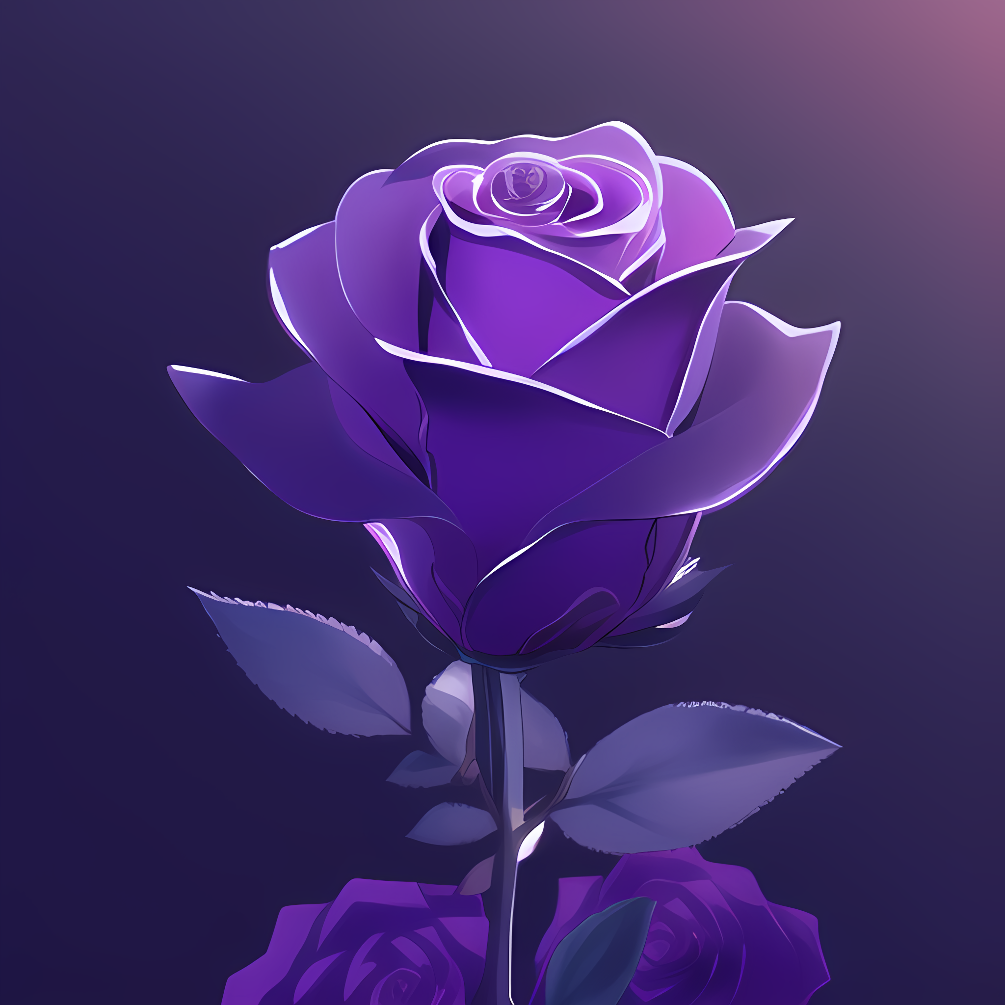 玫瑰 印尼戴紫