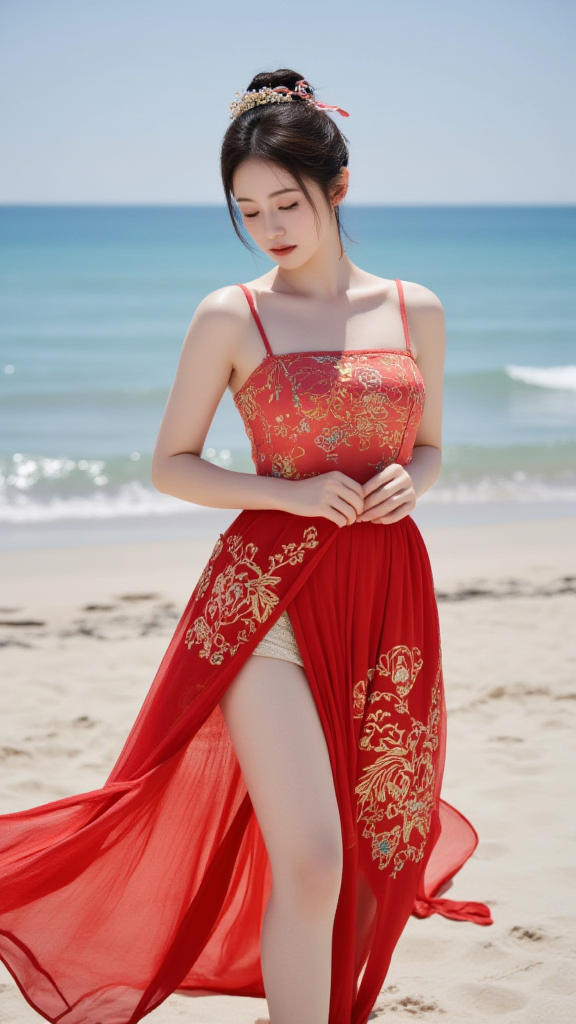 海边女孩