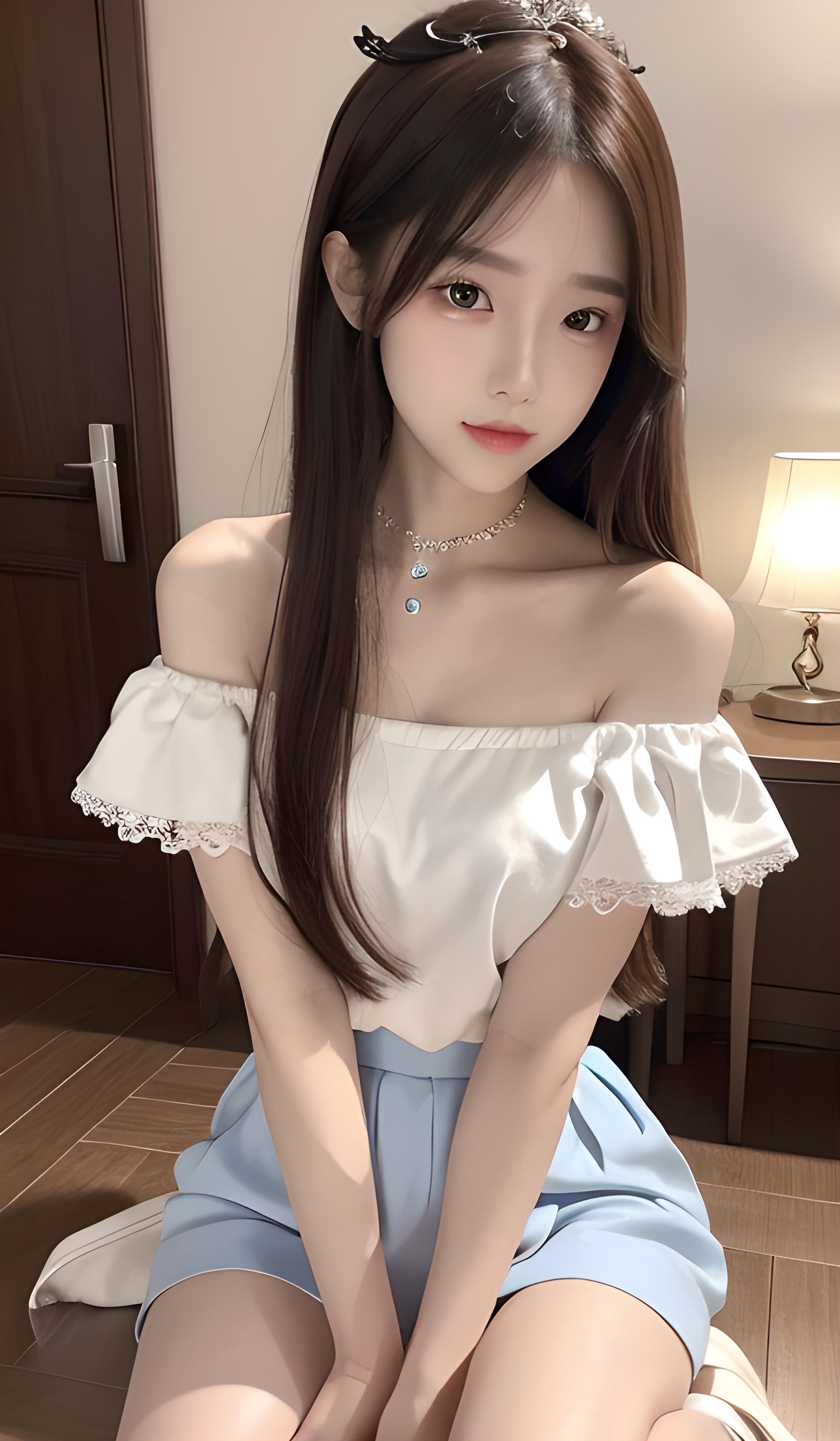 可爱的小美女