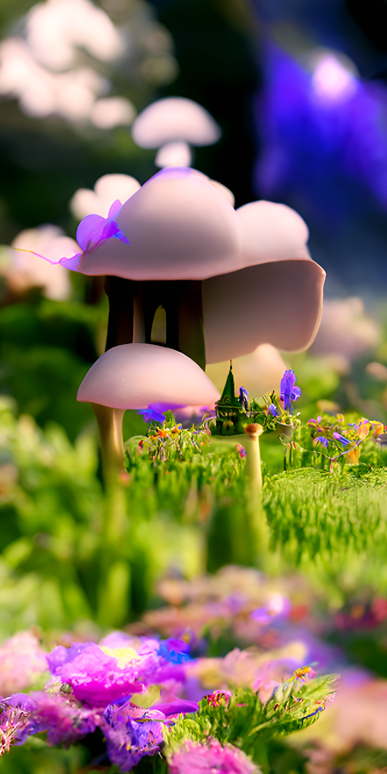 精灵的蘑菇城堡