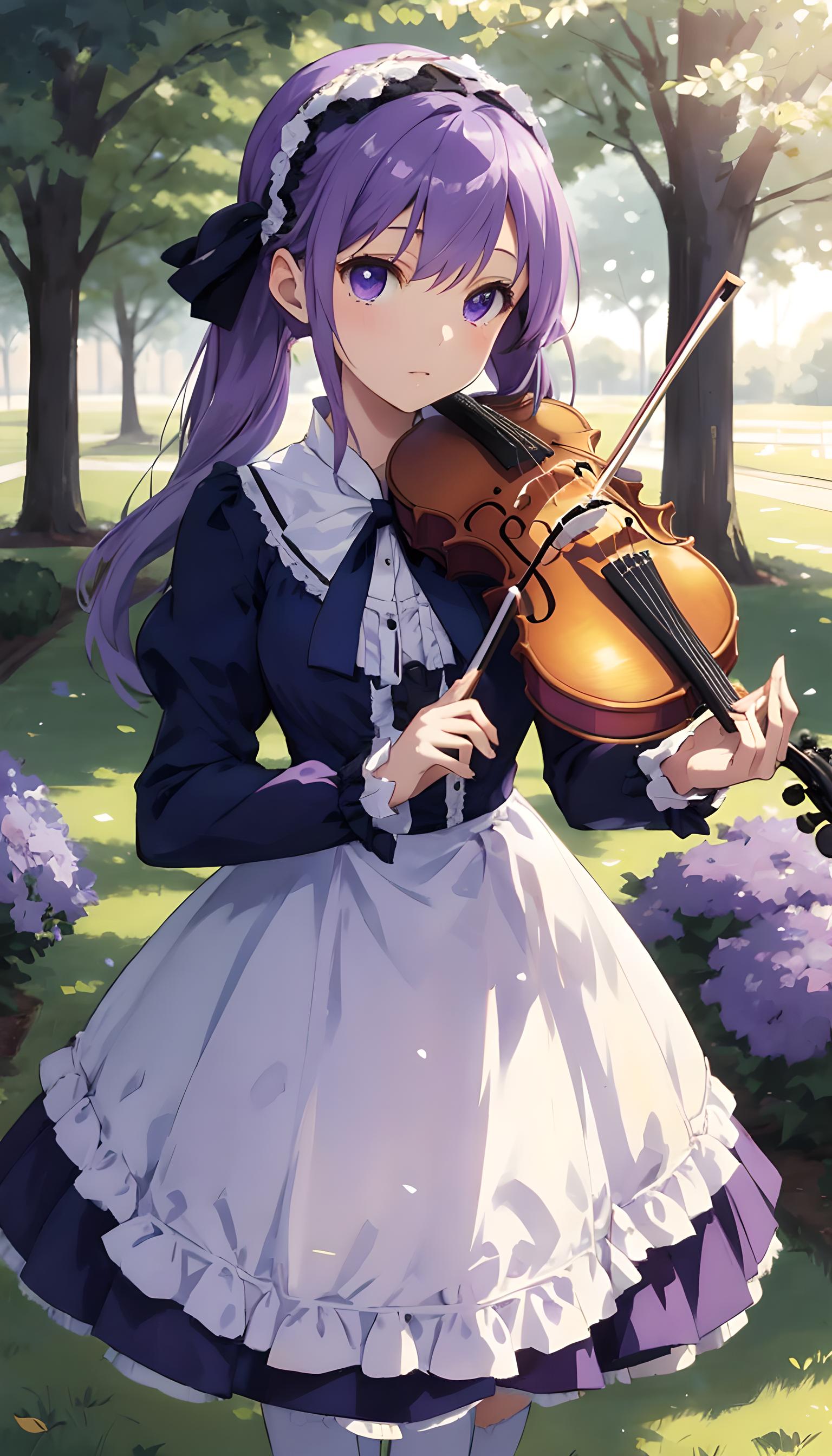 小提琴少女